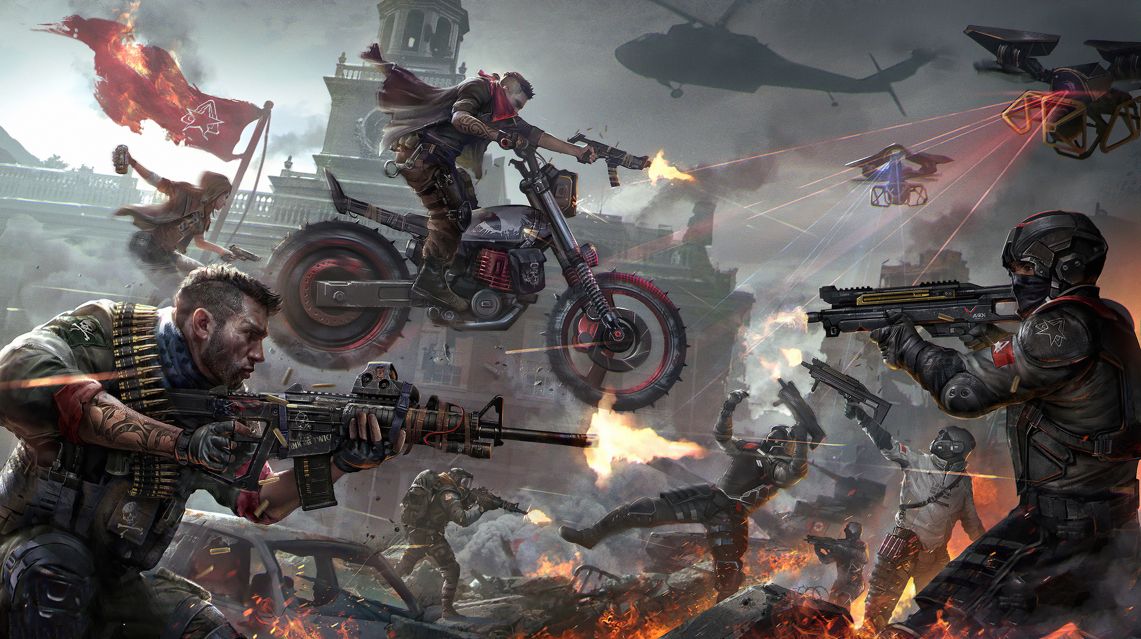 homefront the revolution, games, ps games, xbox games, pc games, hd, 4k, HD Wallpaper