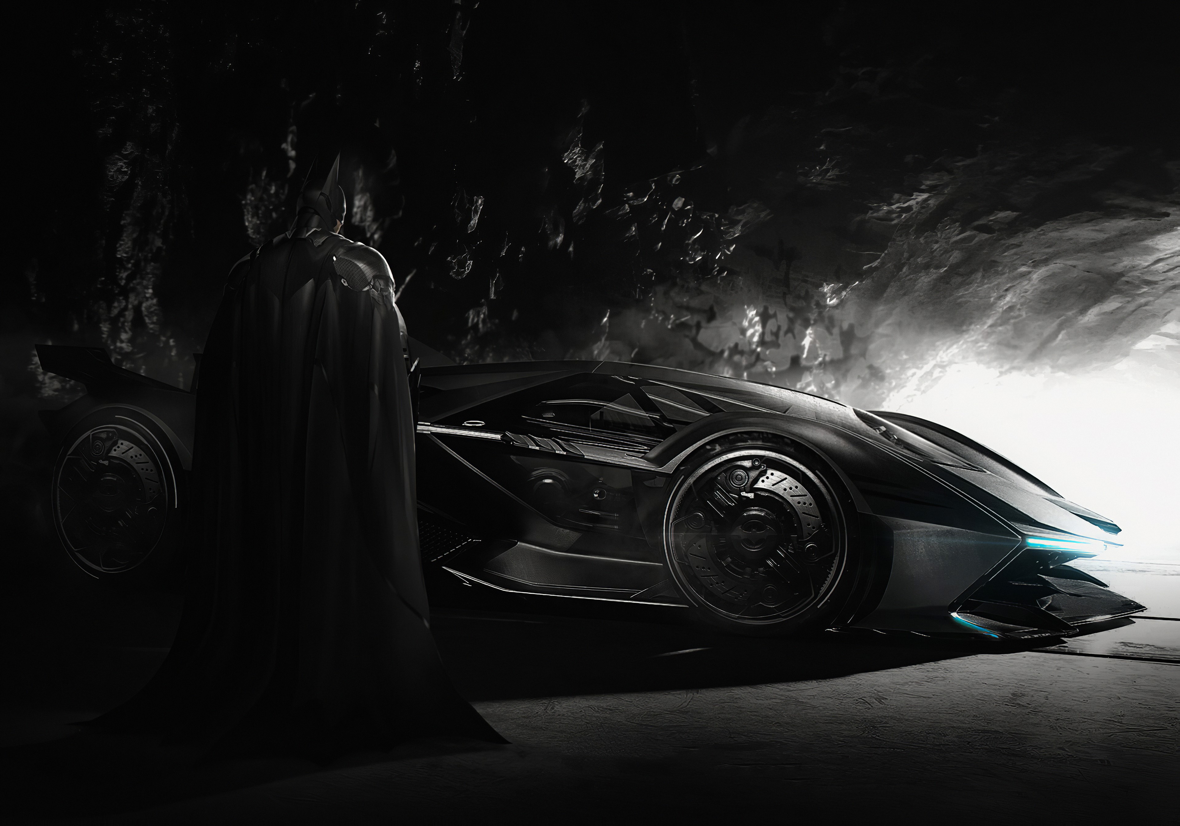 batman, hd, 4k, superheroes, digital art, artwork, artstation, HD Wallpaper