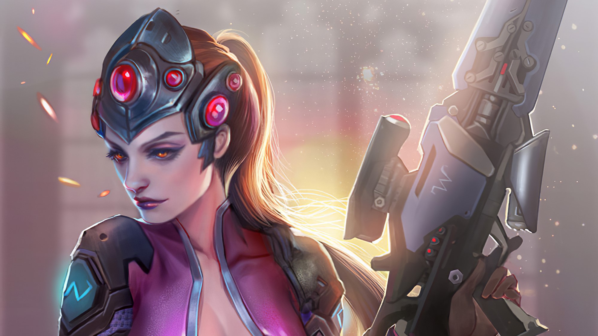 widowmaker, overwatch, games, hd, artist, artwork, digital art, deviantart, HD Wallpaper
