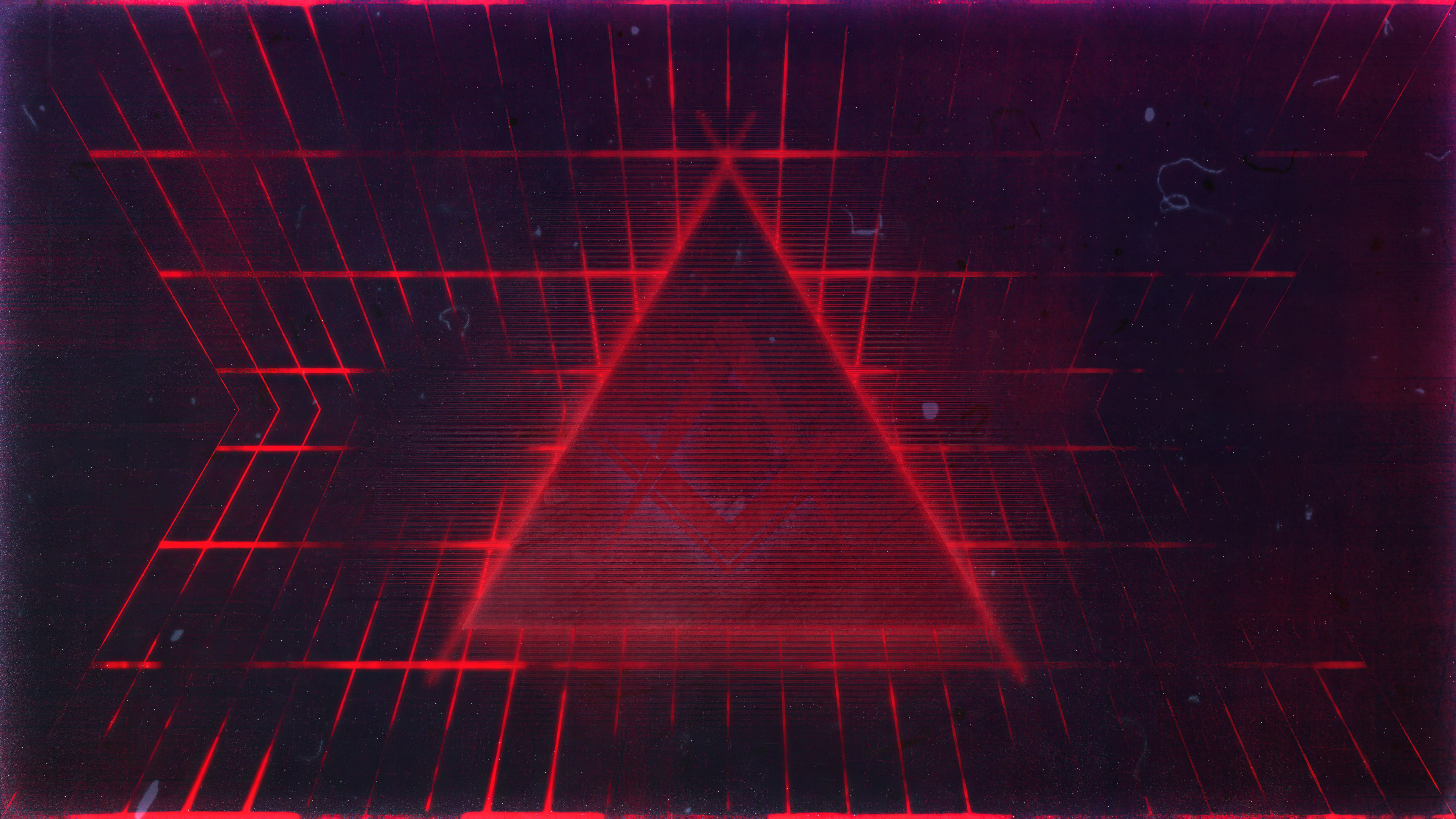 geometry, abstract, triangle, hd, 4k, HD Wallpaper