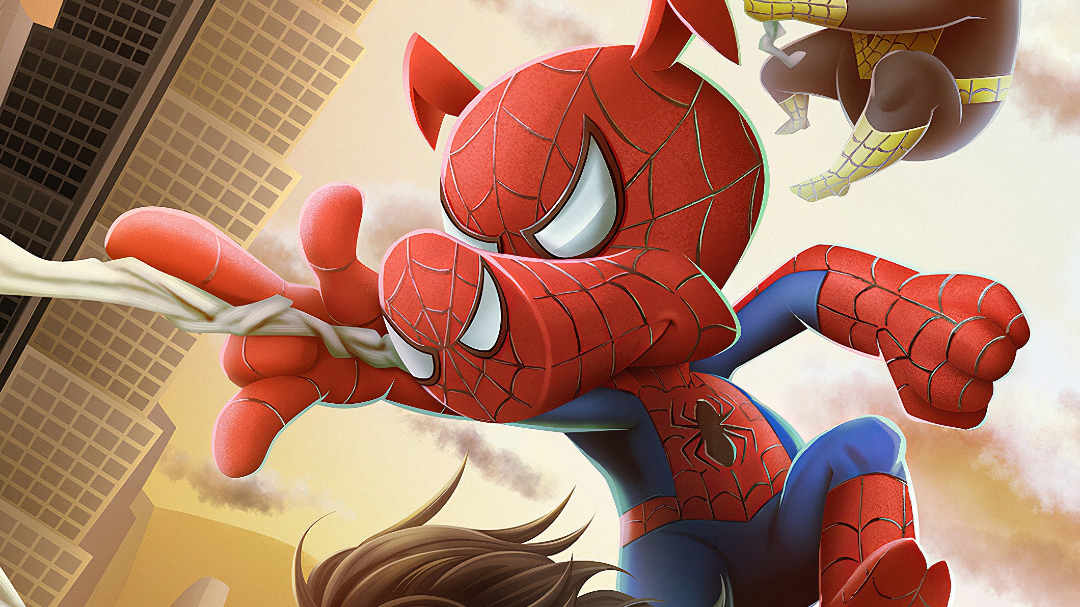 spiderman, hd, superheroes, digital art, artwork, HD Wallpaper