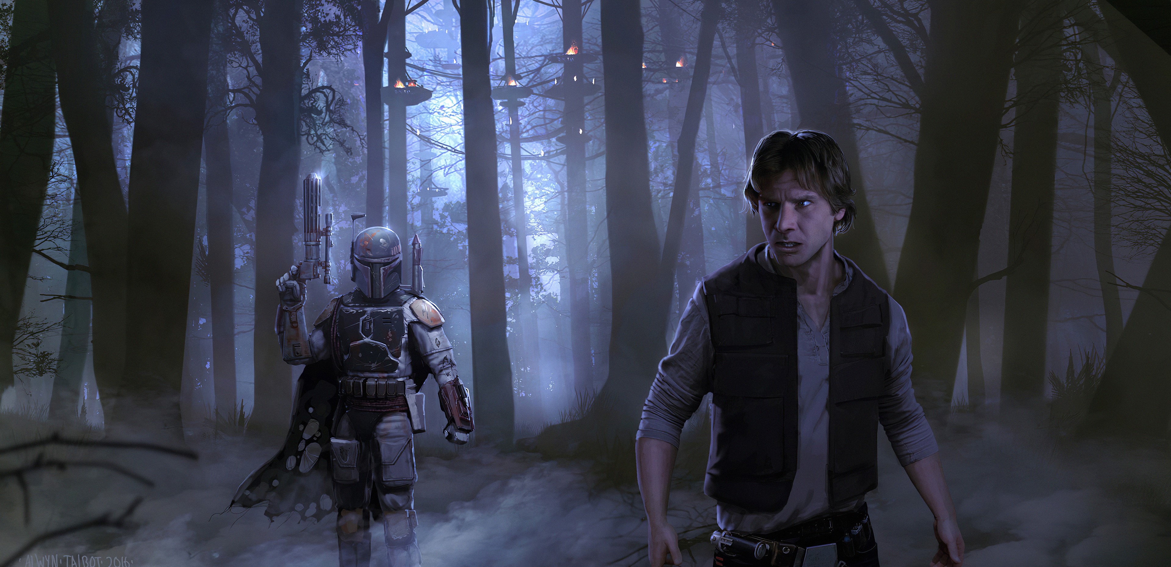 the mandalorian, tv shows, hd, star wars, 4k, han solo, HD Wallpaper