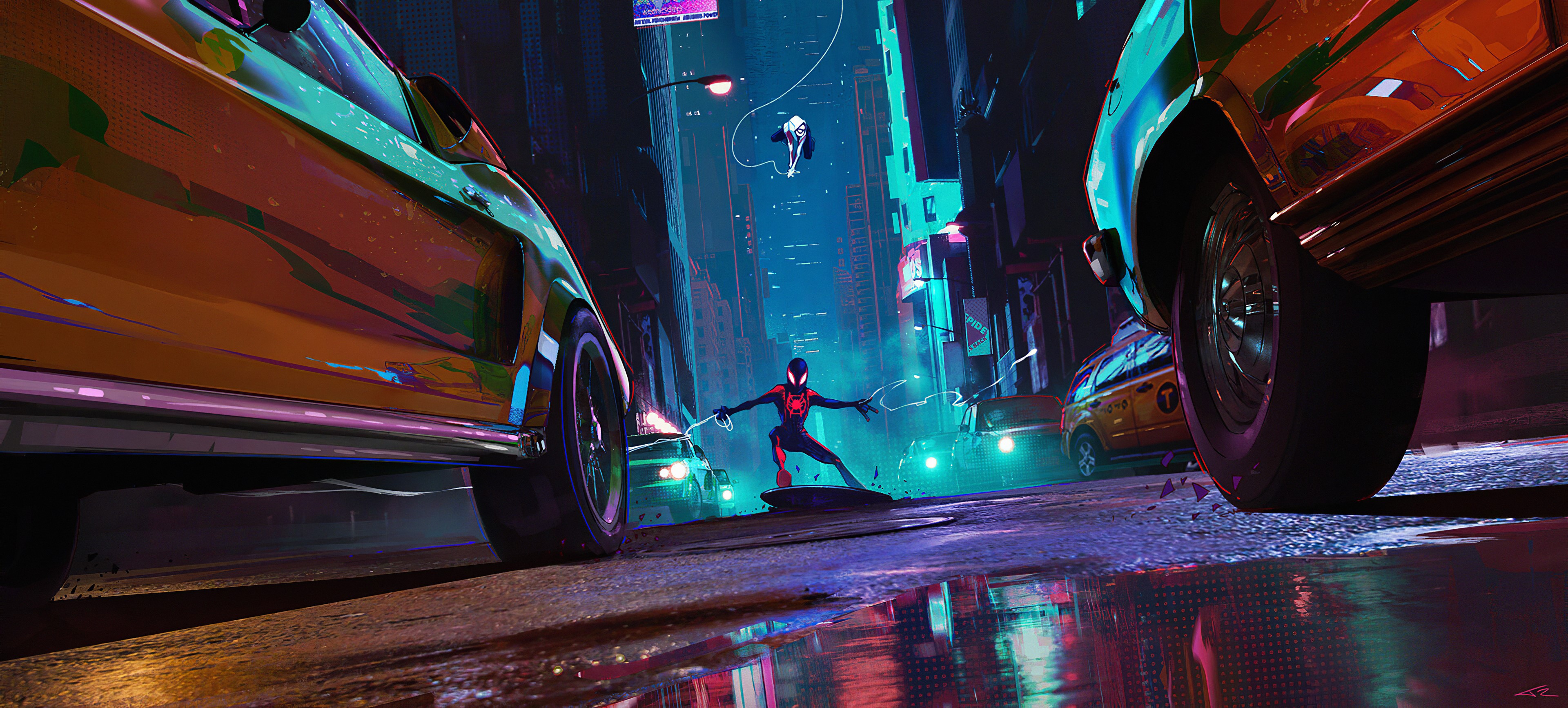 spiderman, hd, 4k, superheroes, artwork, digital art, art, HD Wallpaper