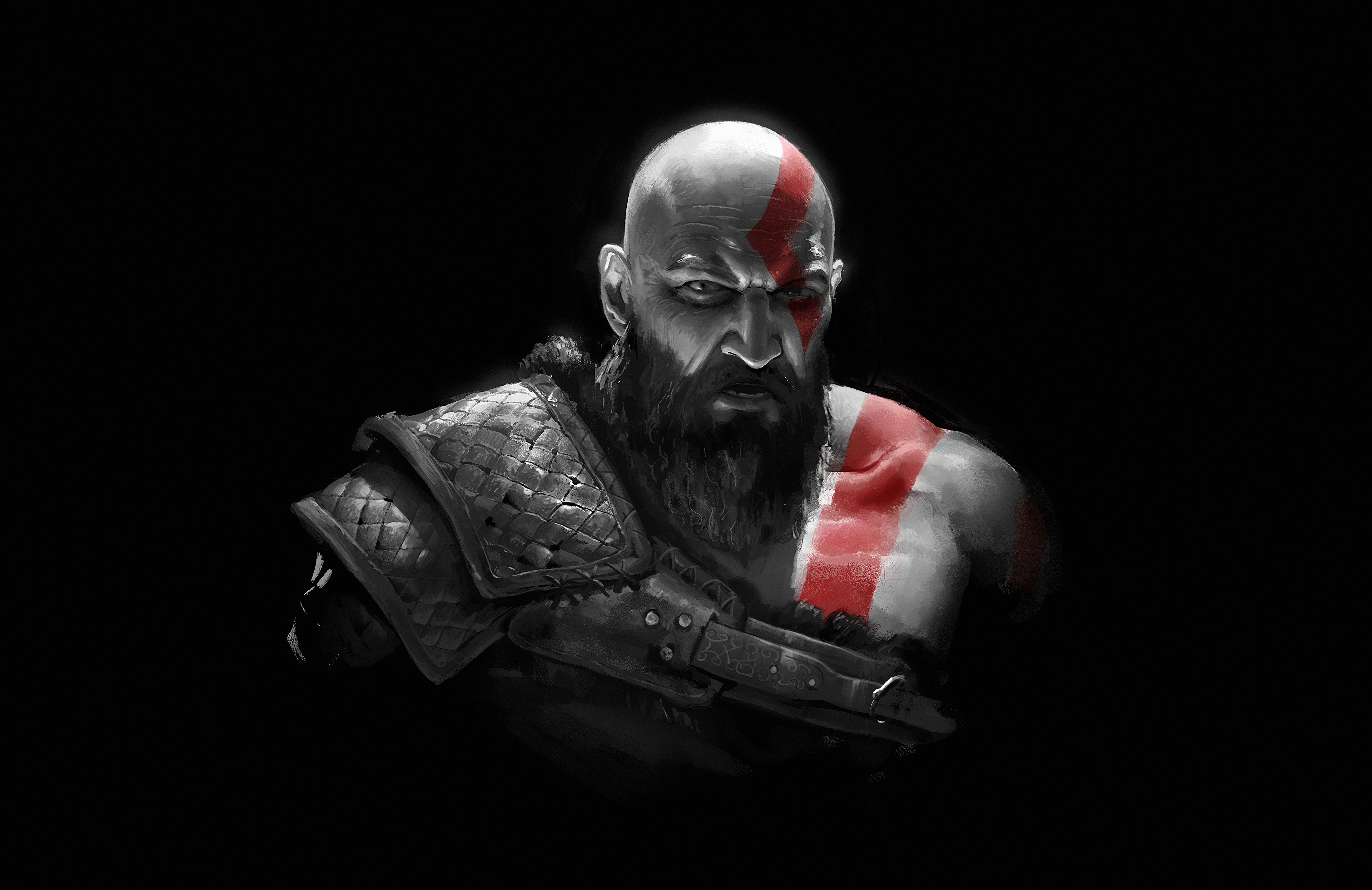kratos, hd, 4k, god of war, games, HD Wallpaper