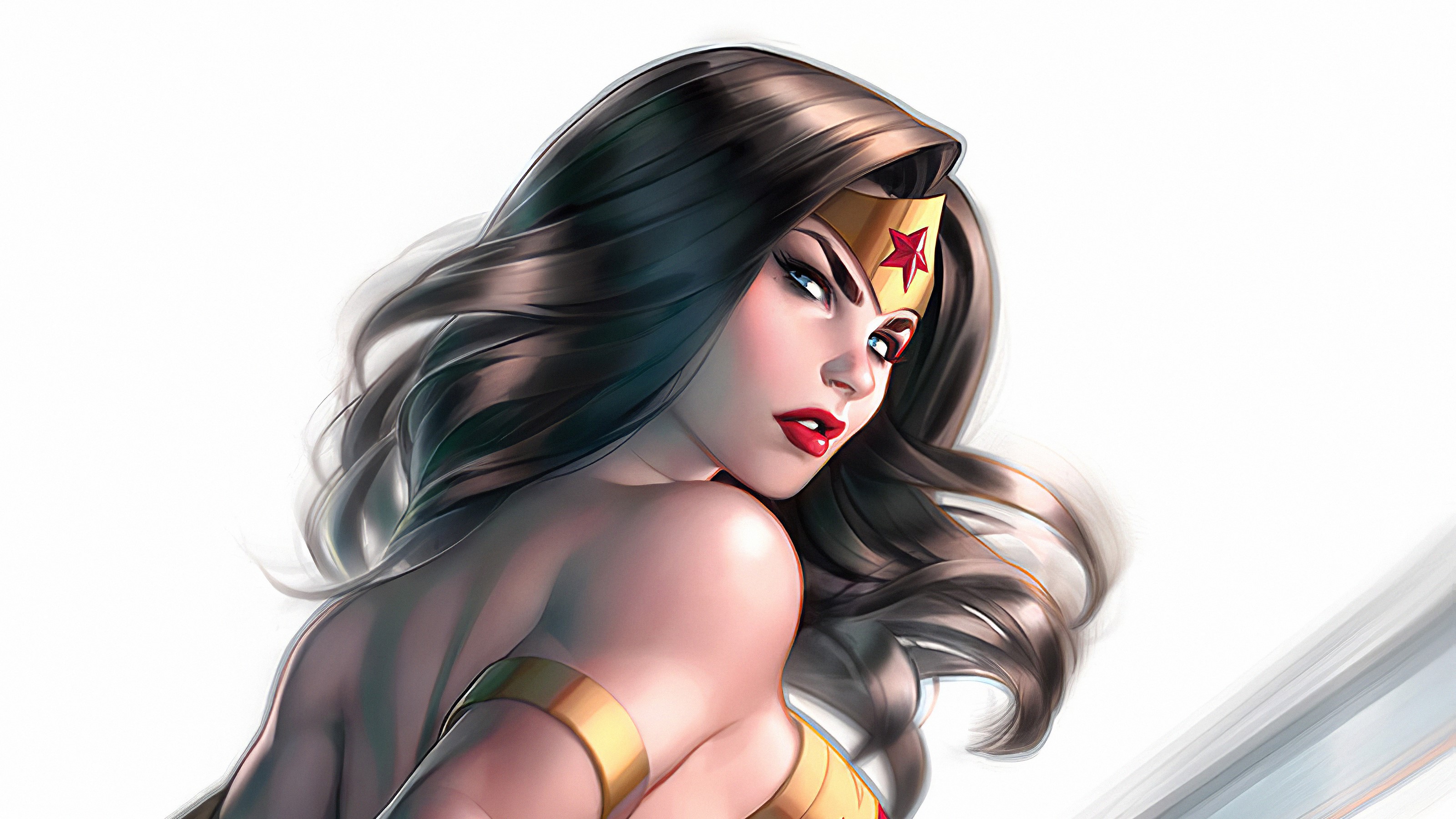 wonder woman, hd, superheroes, artist, artwork, digital art, artstation, HD Wallpaper