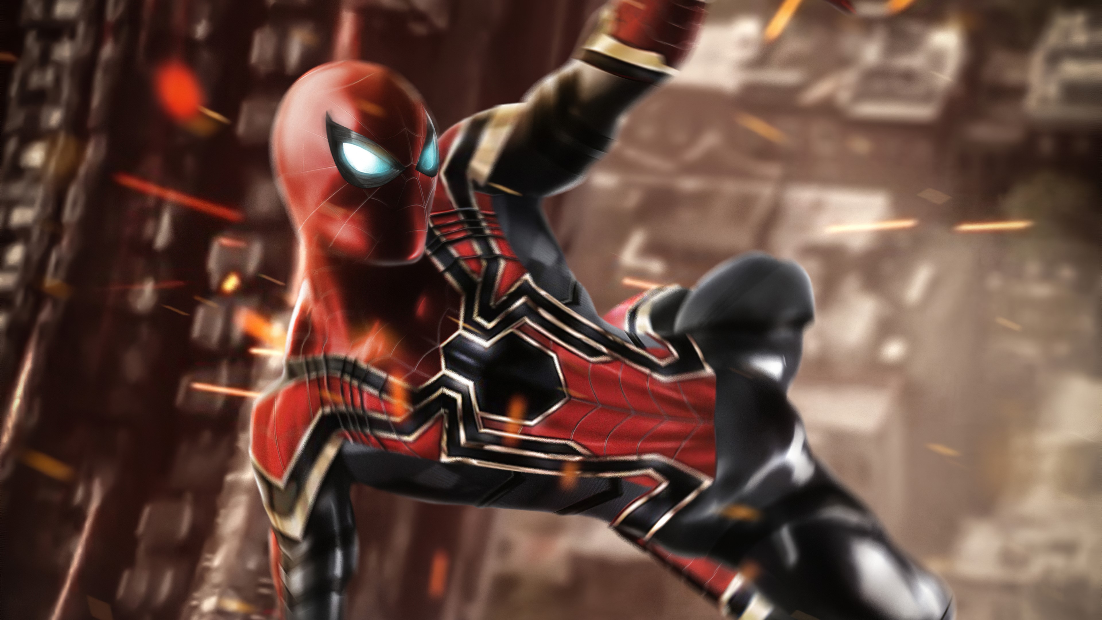spiderman, superheroes, hd, 4k, artist, artwork, digital art, artstation, HD Wallpaper
