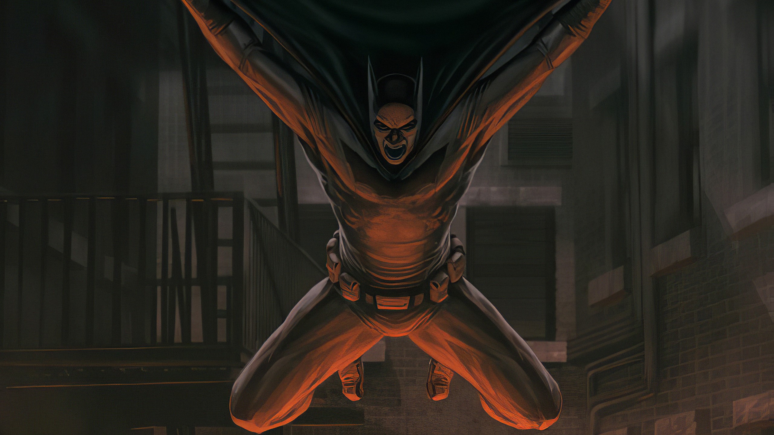 batman, hd, 4k, superheroes, portrait, artwork, arstation, HD Wallpaper