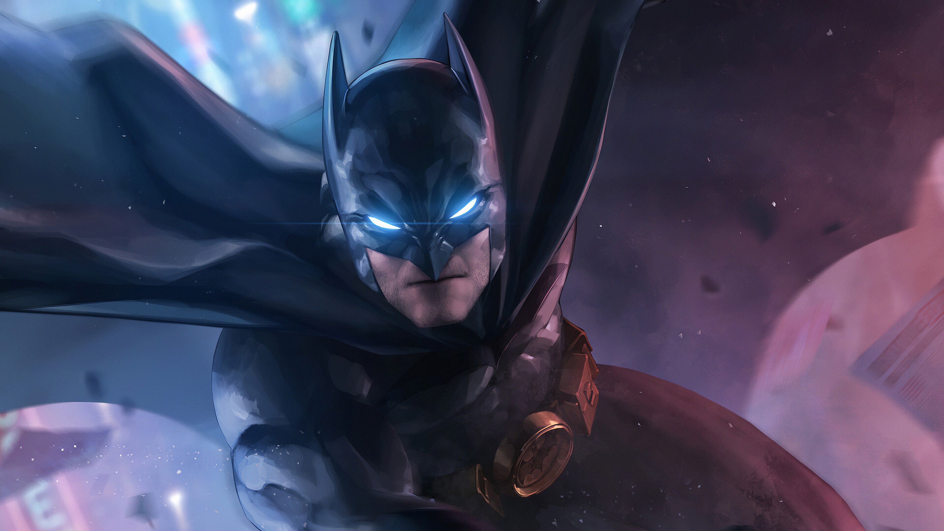 batman, hd, 4k, superheroes, digital art, artwork, artstation, HD Wallpaper