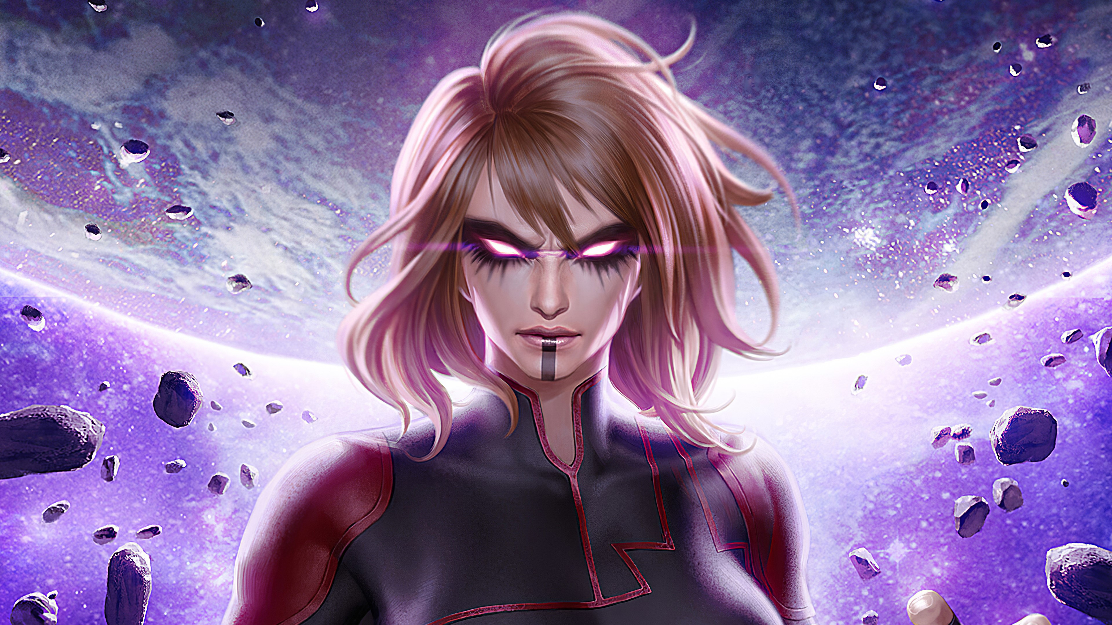 captain marvel, superheroes, hd, 4k, artist, artwork, digital art, artstation, HD Wallpaper