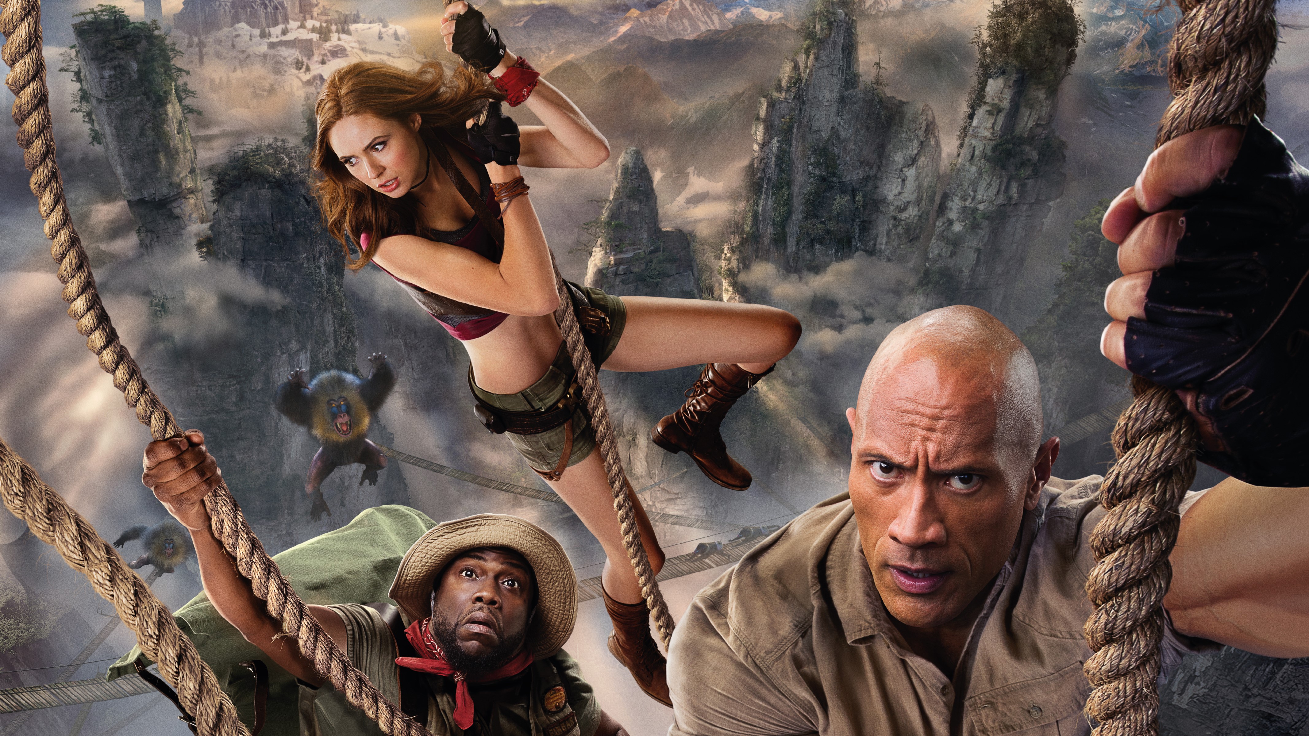jumanji the next level, movies, 2019 movies, hd, 4k, jumanji 3, HD Wallpaper