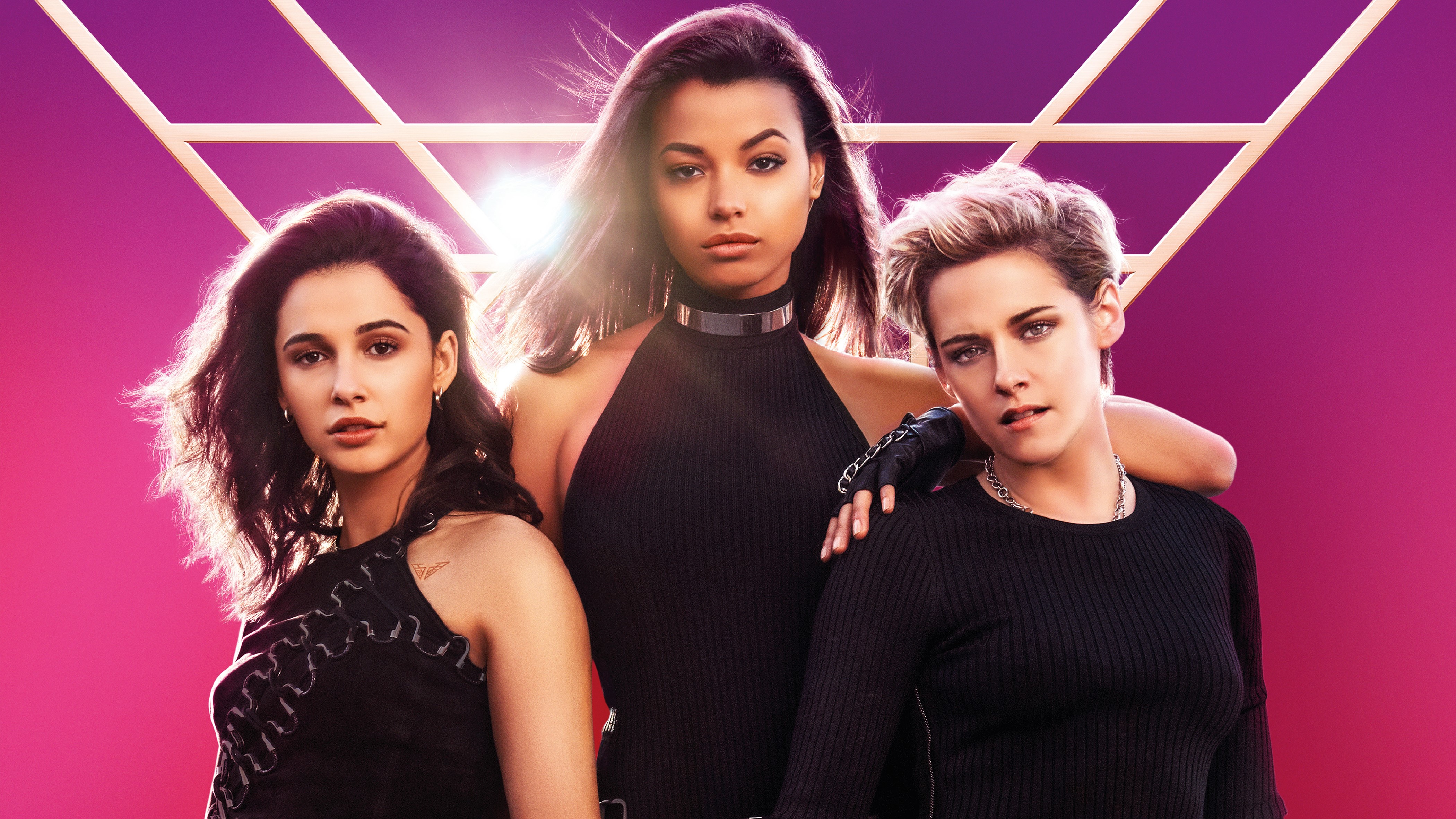 naomi scott, kristen stewart, charlies angels, movies, 2019 movies, hd, 4k, HD Wallpaper