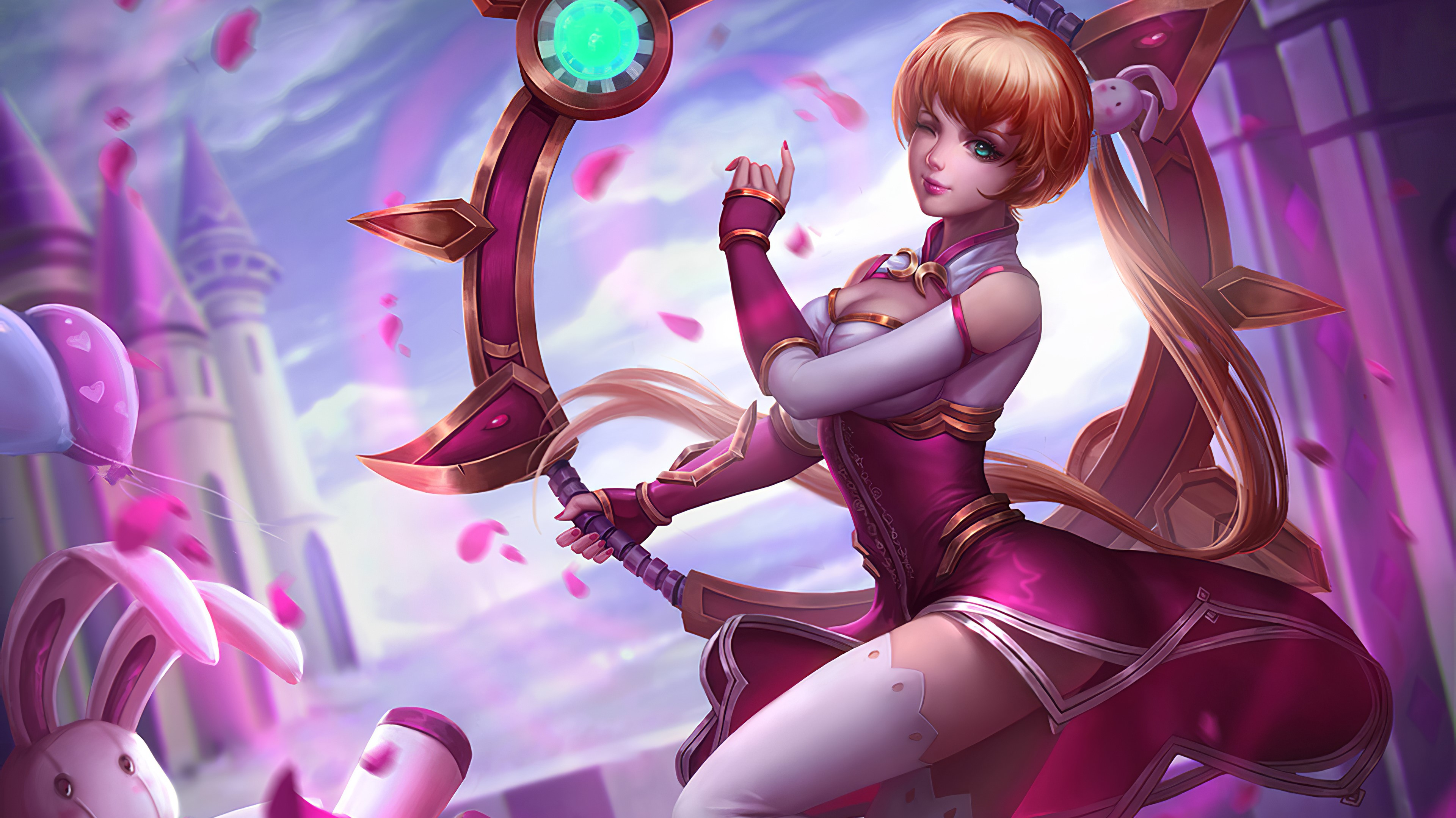 anime girl, anime, artist, artwork, digital art, hd, 4k, artstation, HD Wallpaper