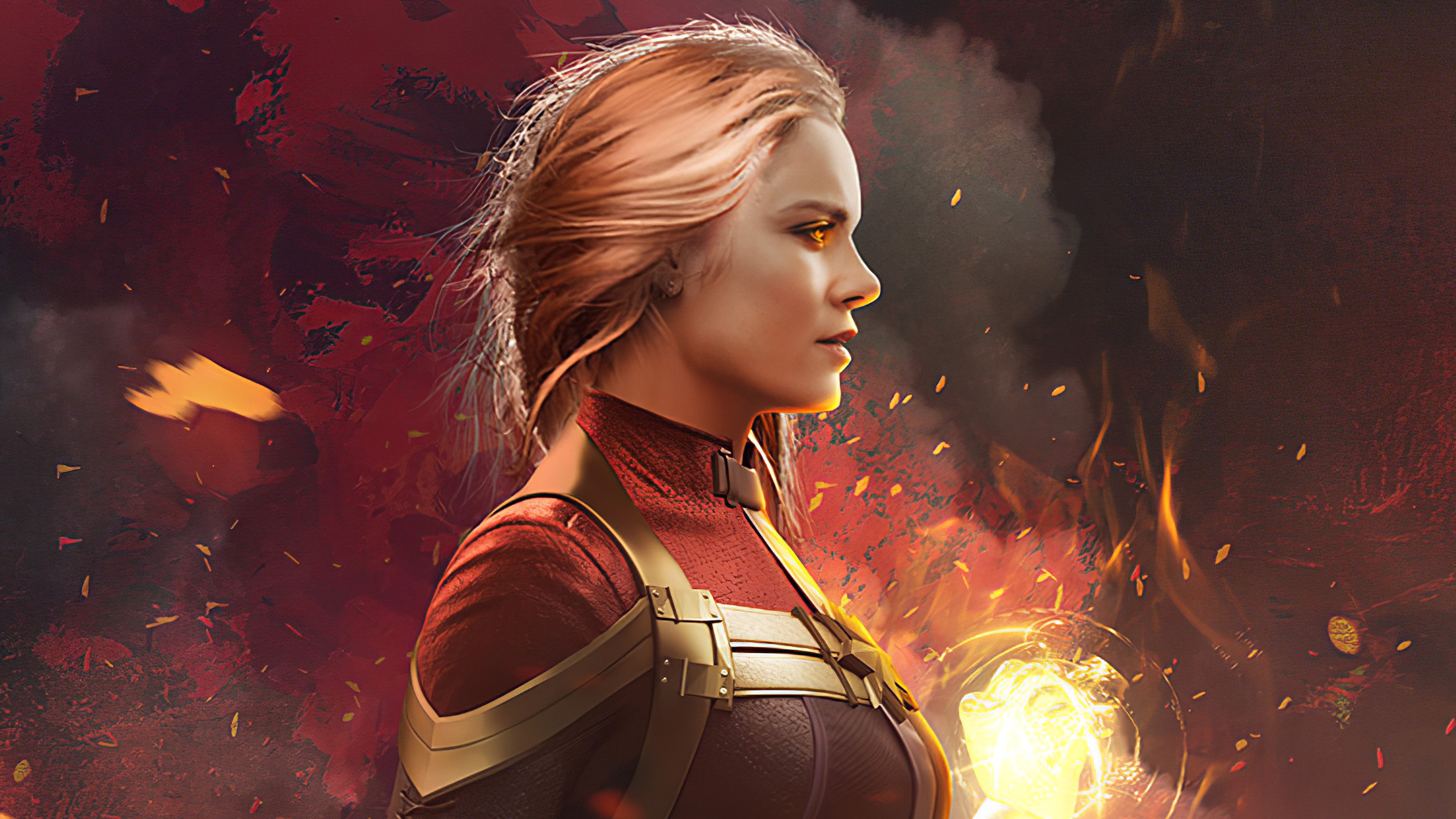 captain marvel, superheroes, artist, artwork, digital art, hd, artstation, HD Wallpaper