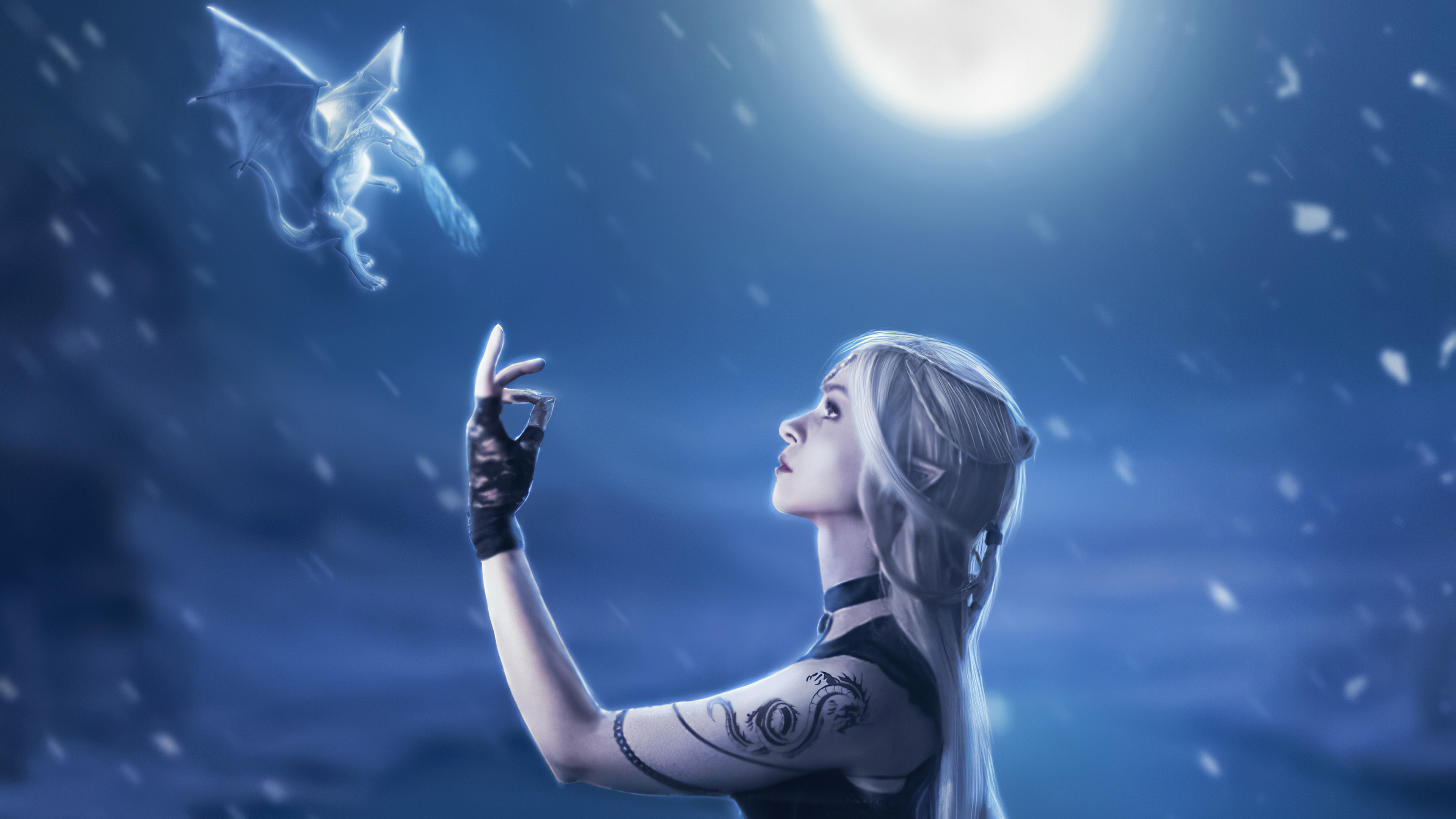 dragon, artist, artwork, digital art, hd, 4k, artstation, HD Wallpaper