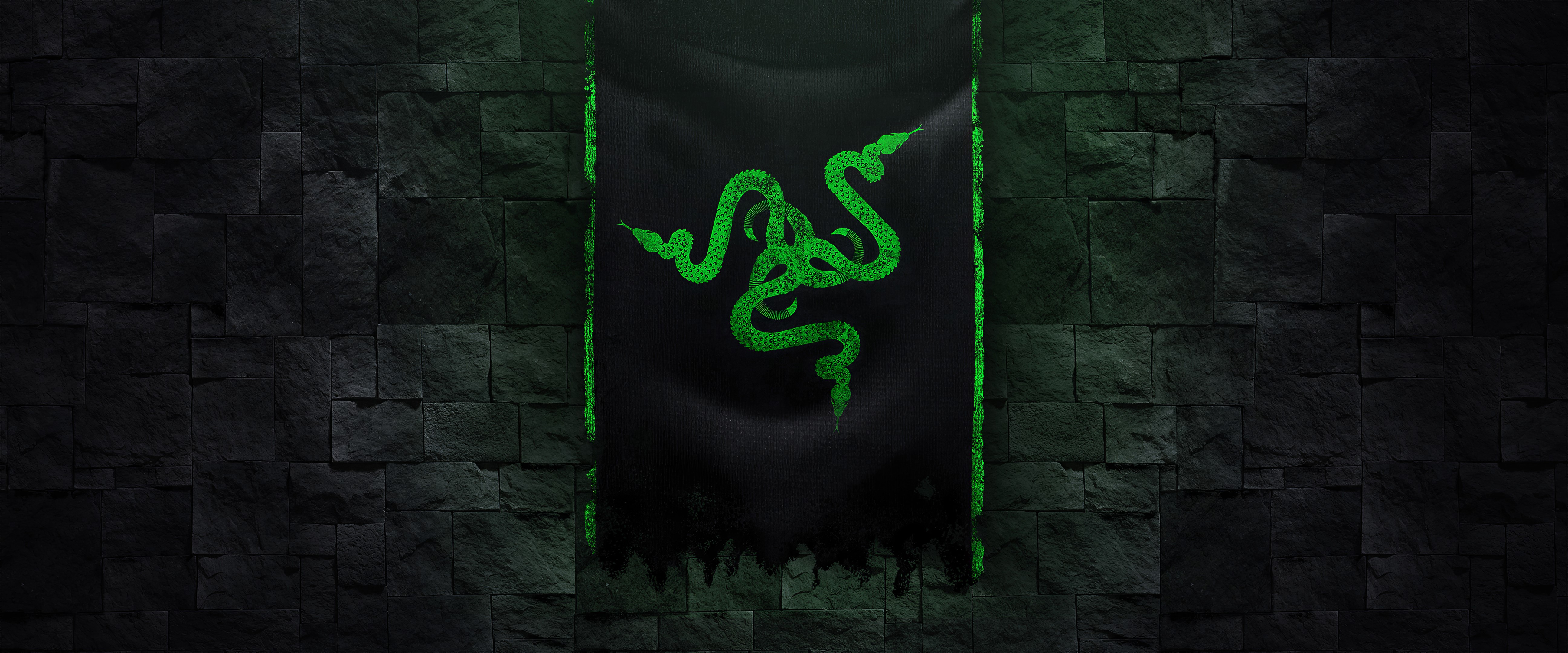 razer, computer, logo, hd, 4k, abstract, 5k, HD Wallpaper