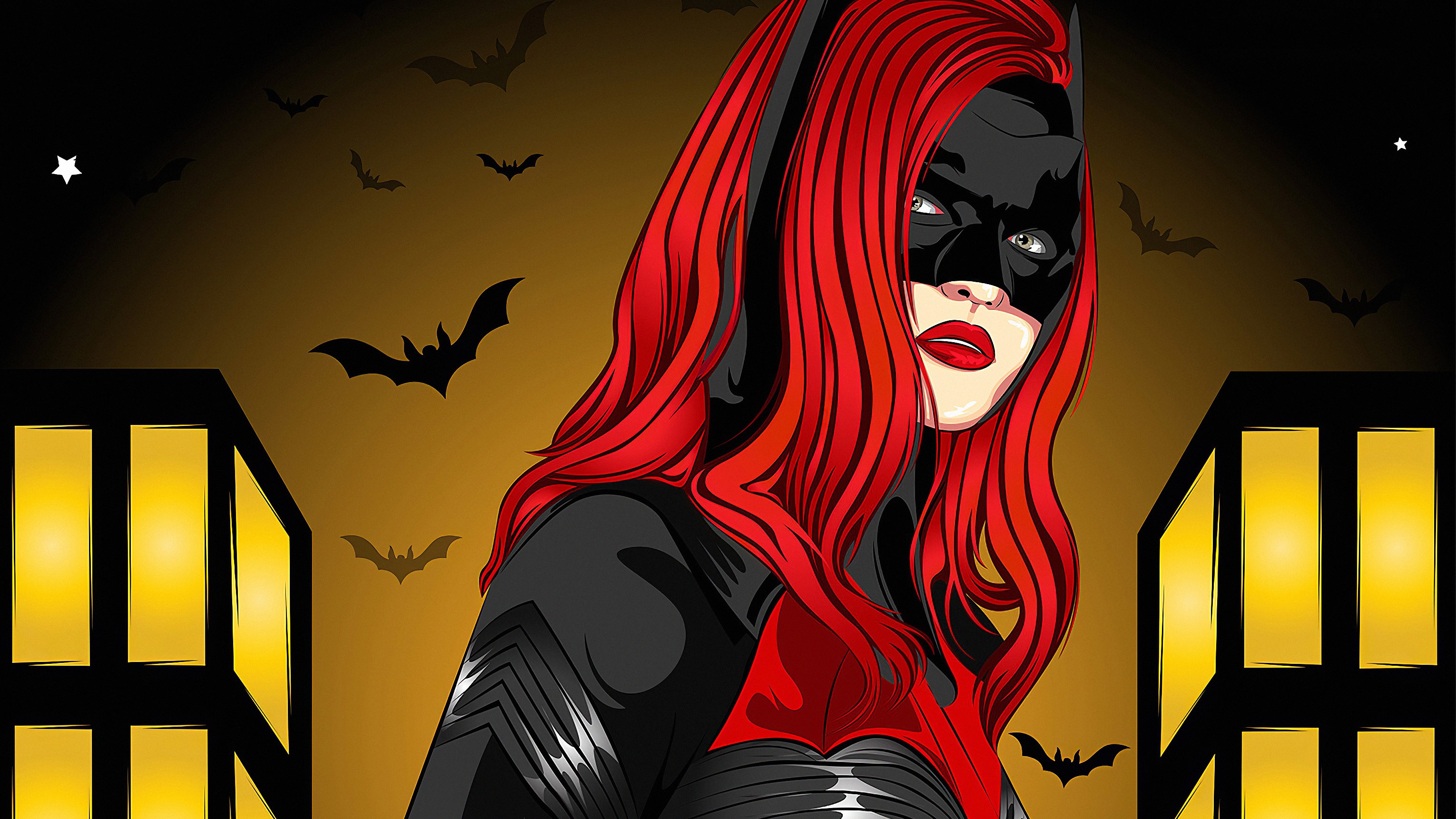 batwoman, hd, 4k, superheroes, artwork, digital art, HD Wallpaper
