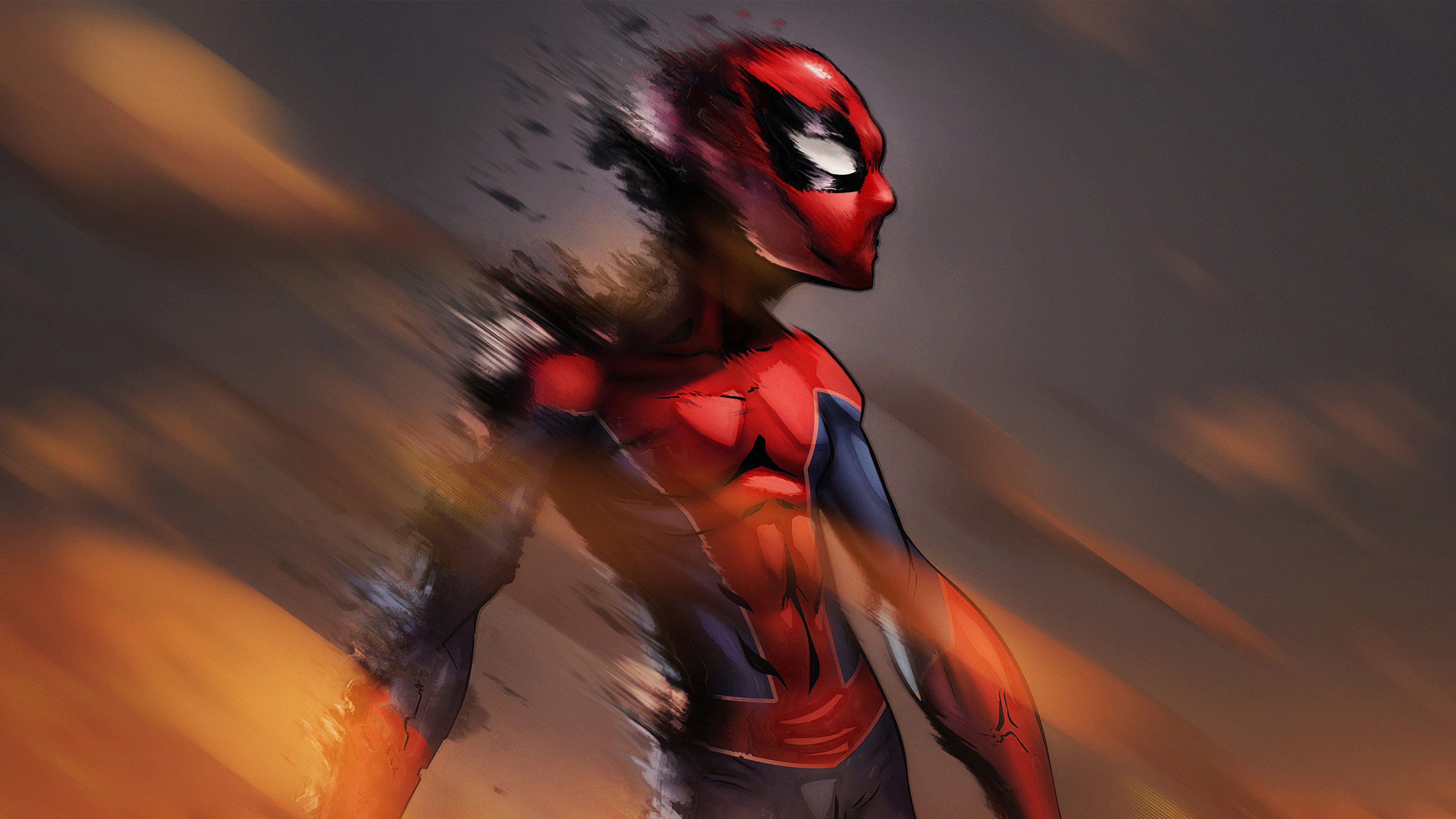 spiderman, hd, superheroes, digital art, artwork, 4k, HD Wallpaper