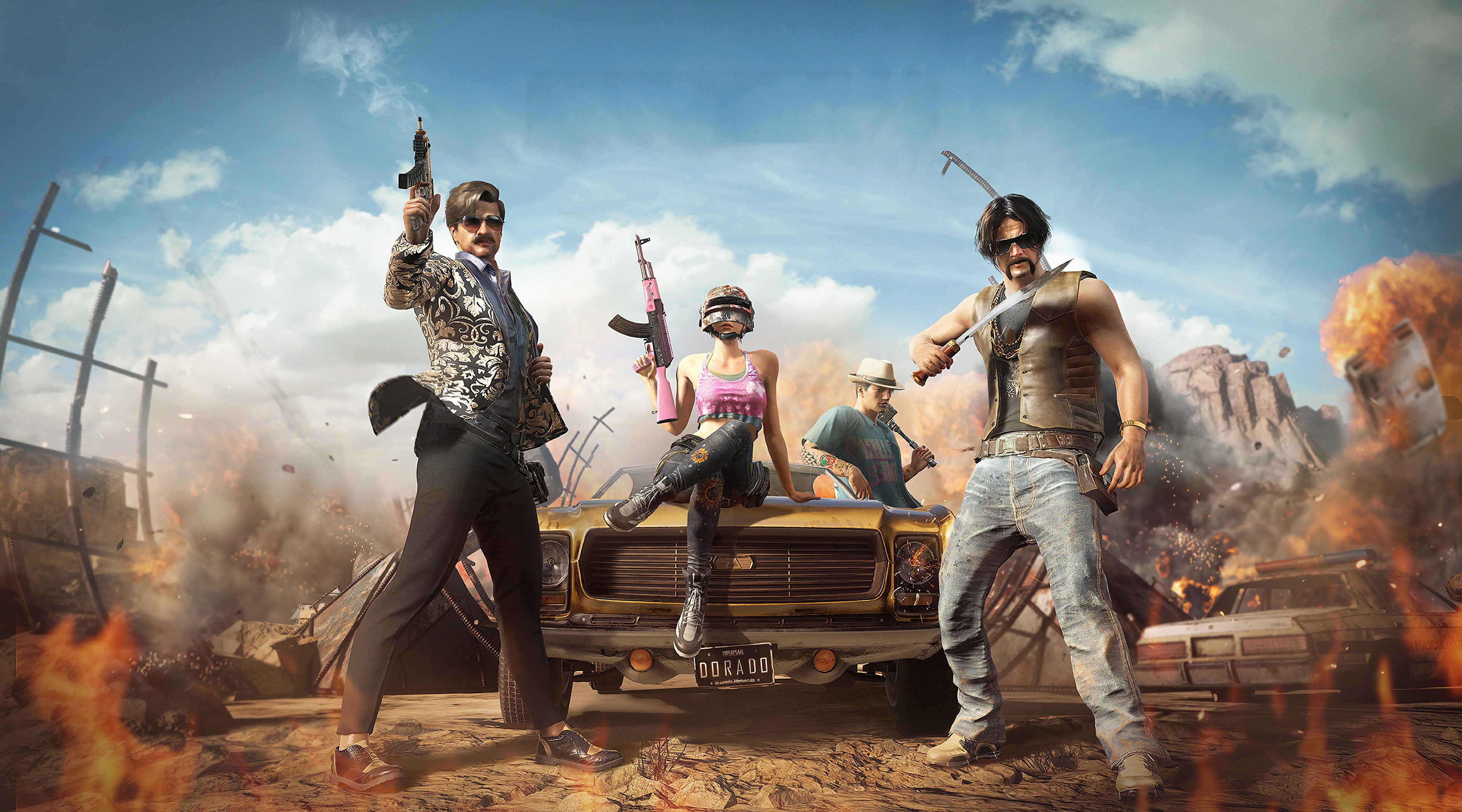 pubg, ps games, playerunknowns battlegrounds, 2019 games, games, hd, 4k, HD Wallpaper