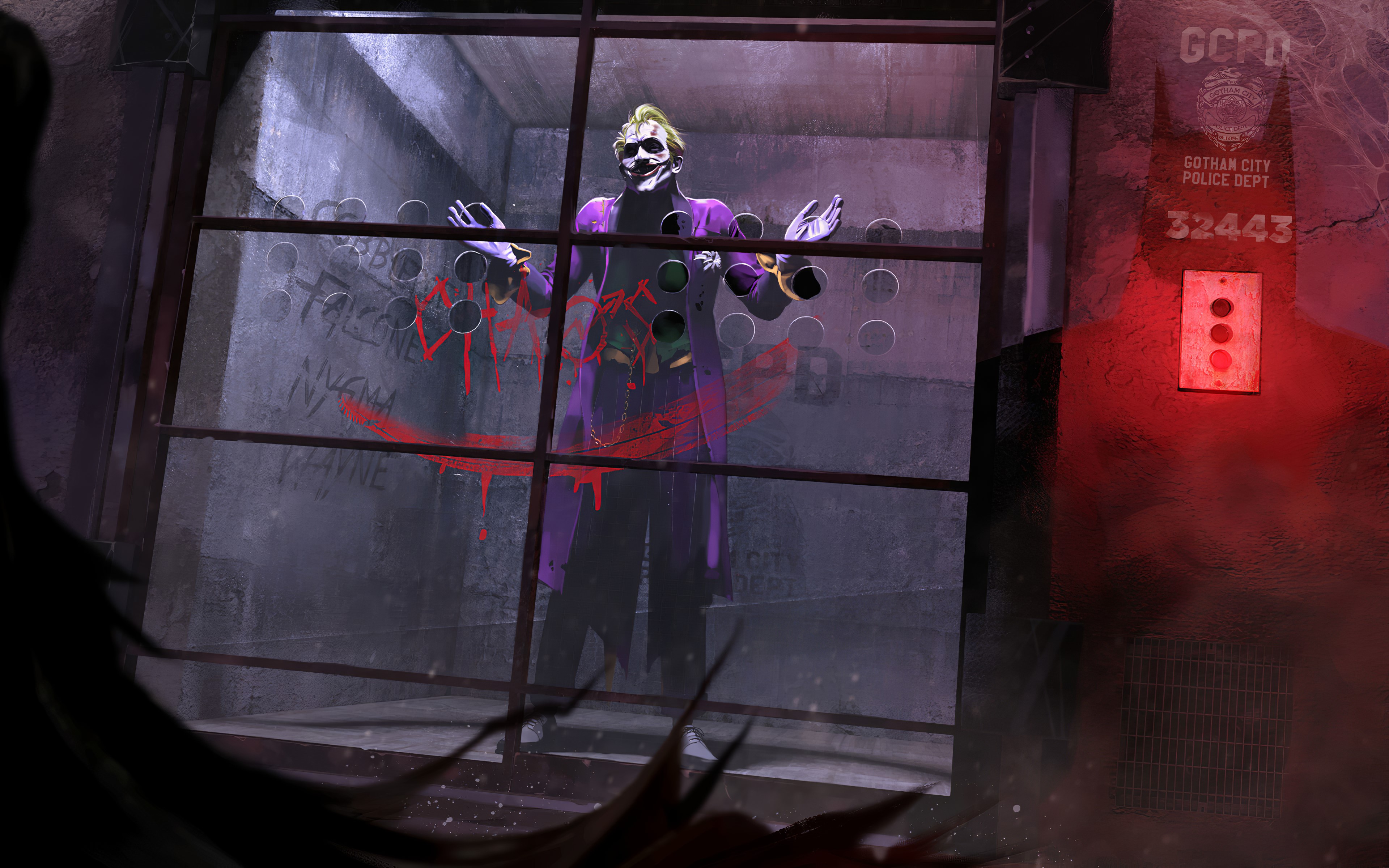 joker, hd, 4k, superheroes, artwork, HD Wallpaper