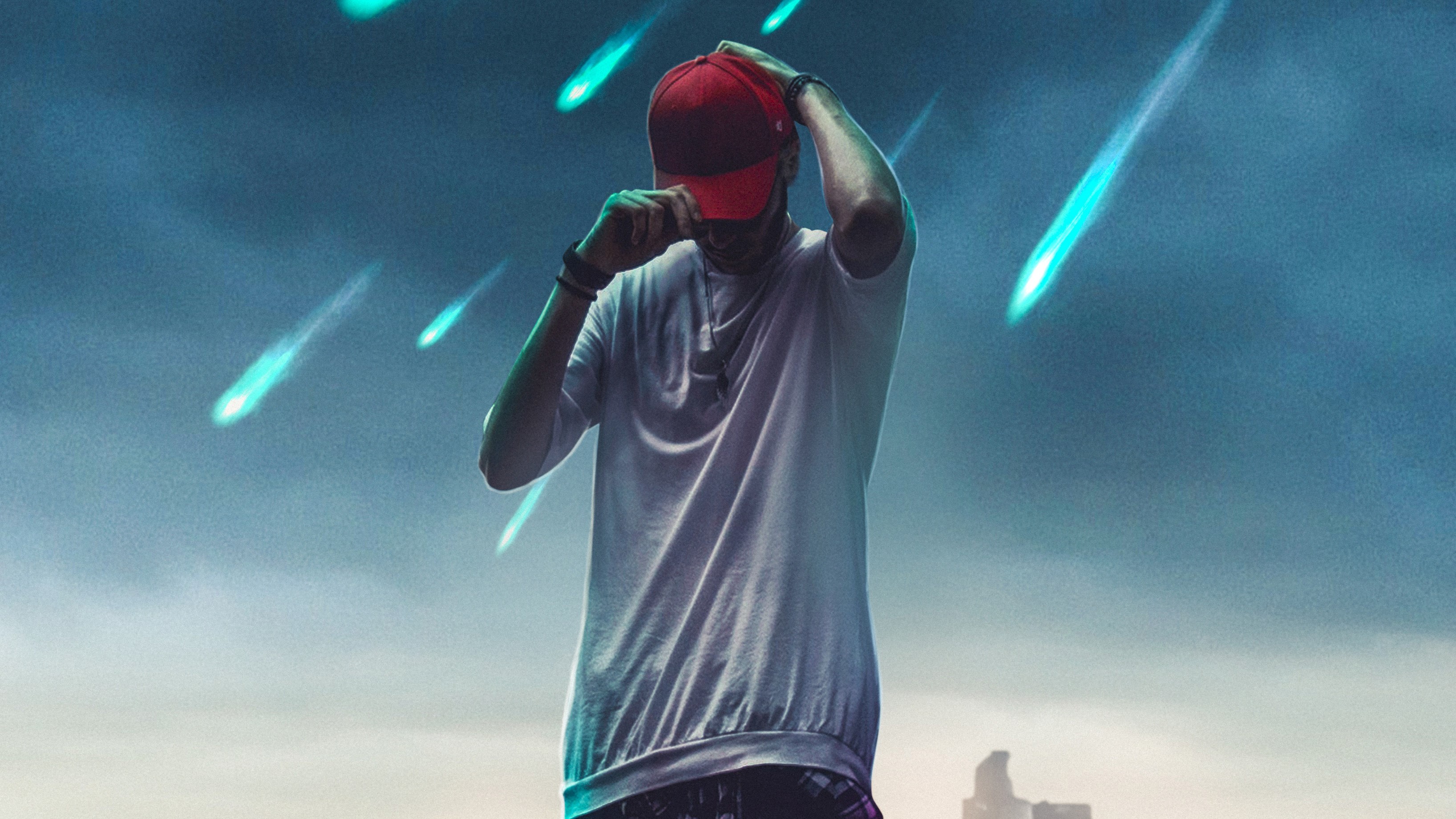 boy, hat, photography, hd, 4k, HD Wallpaper
