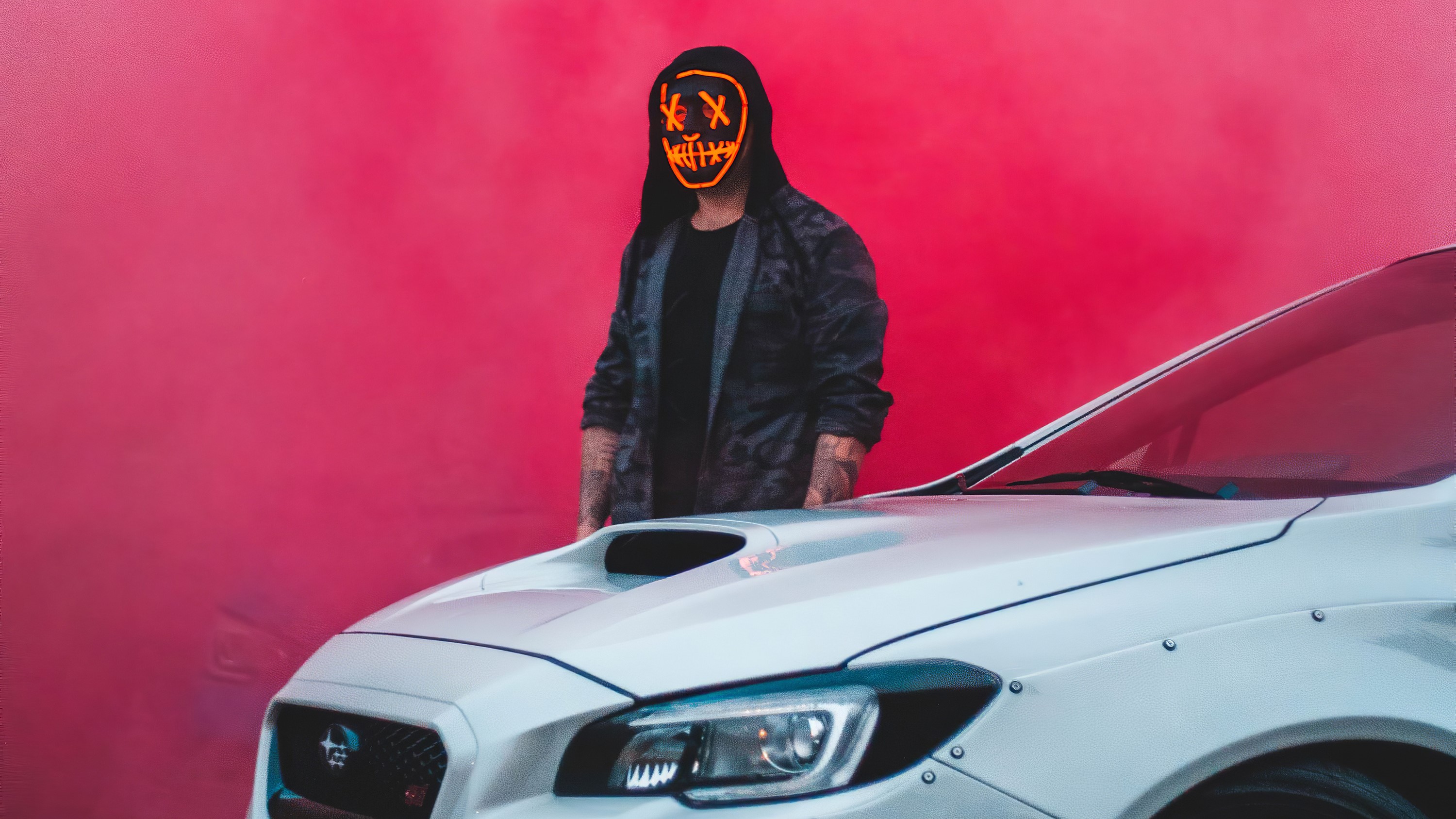 smoke, mask, photography, hd, HD Wallpaper