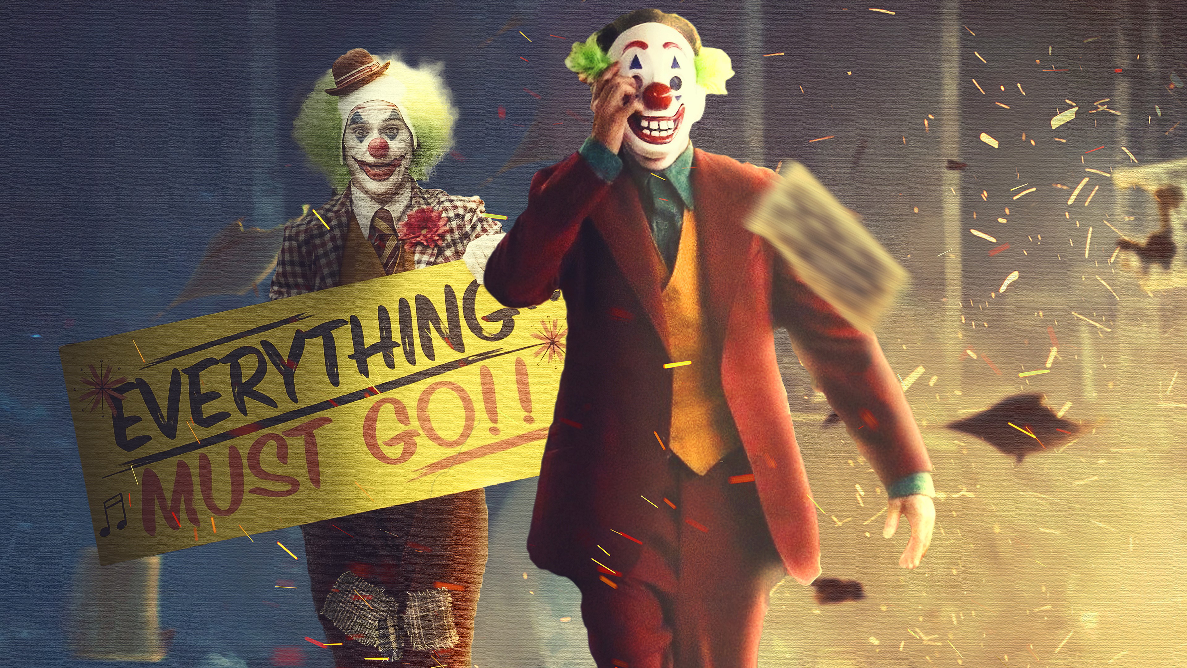 joker, superheroes, artist, artwork, digital art, hd, 4k, behance, HD Wallpaper