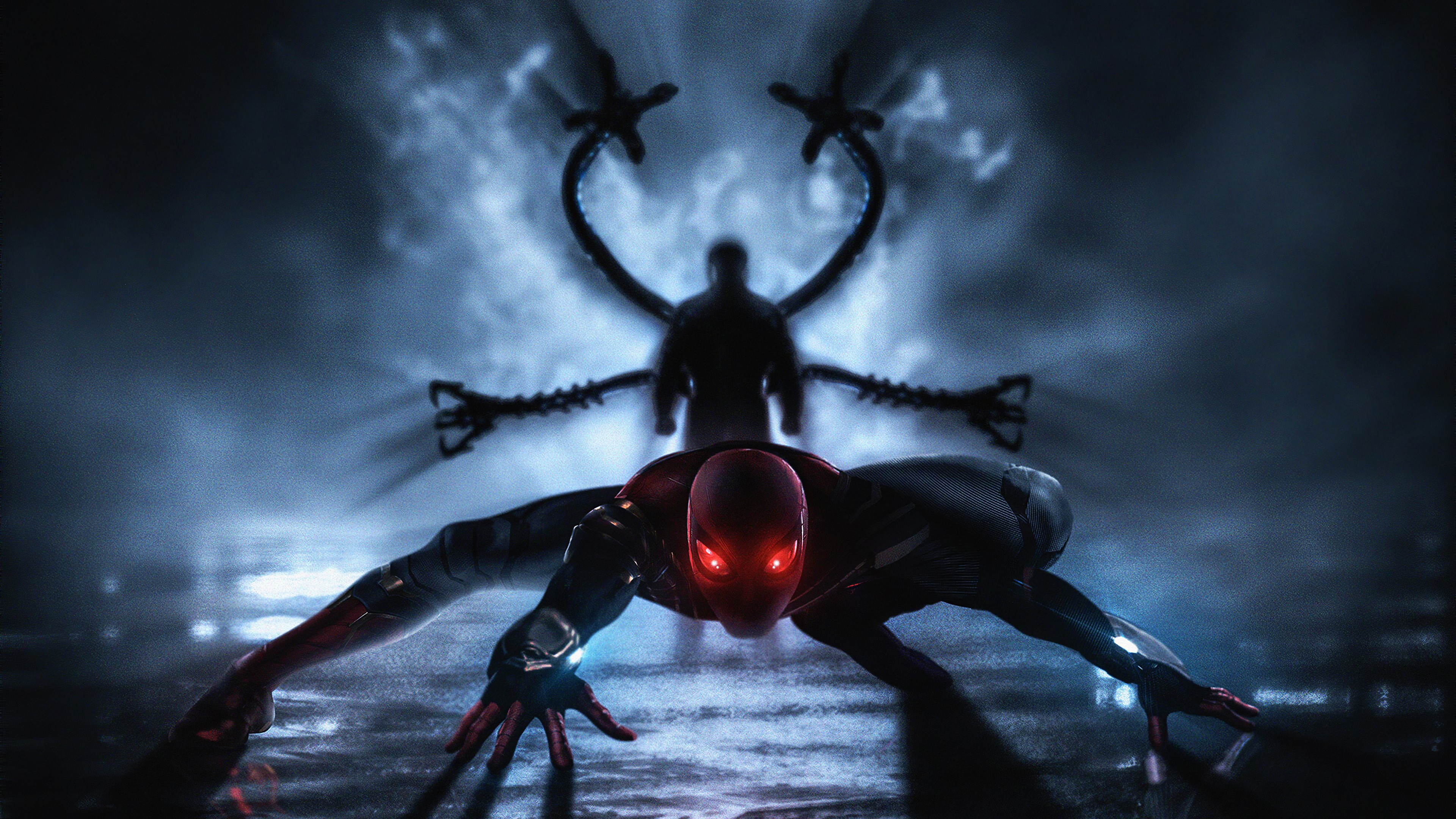 spiderman, hd, 4k, superheroes, artwork, digital art, art, artstation, HD Wallpaper