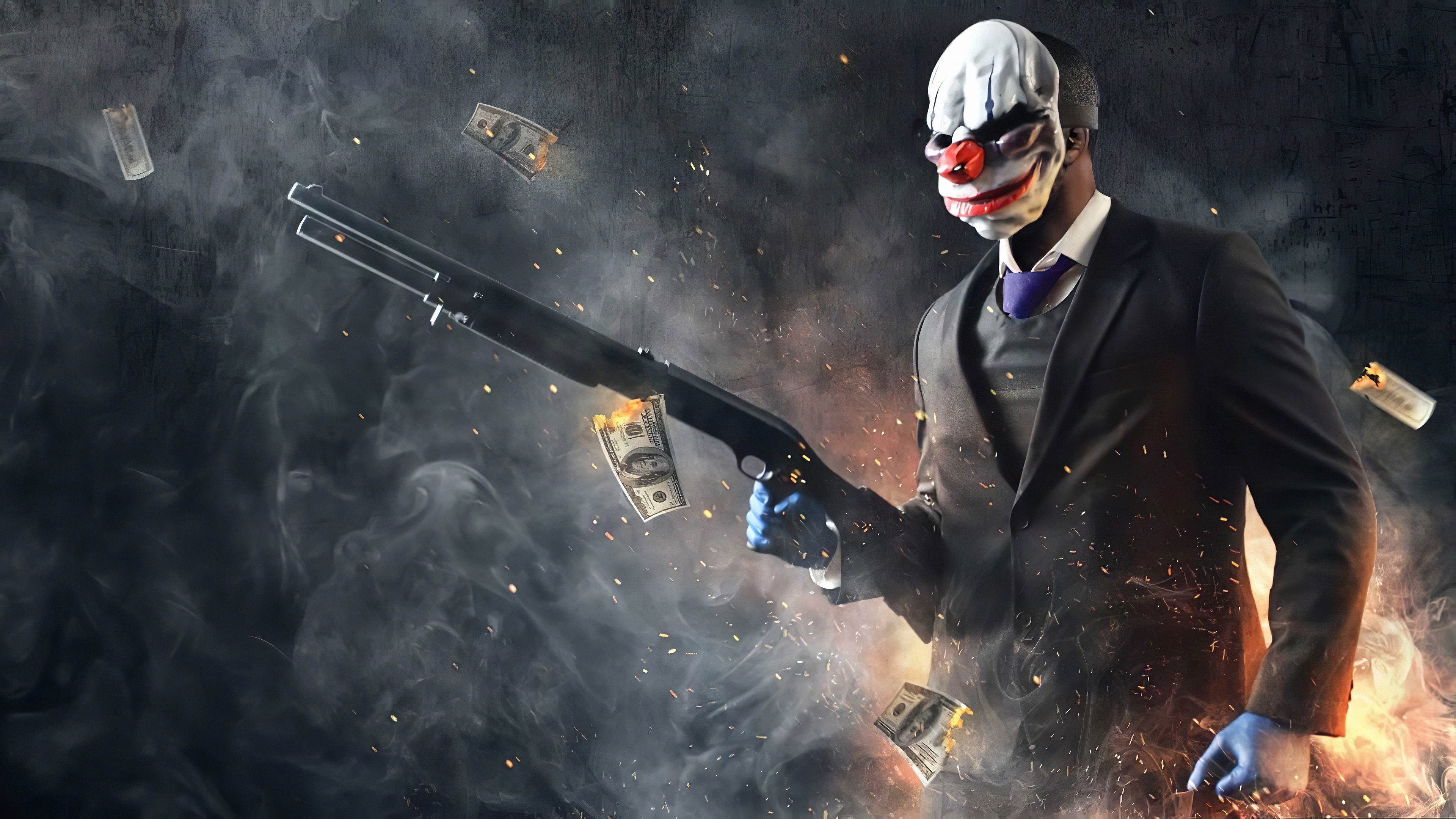 payday 2, games, 4k, hd, HD Wallpaper