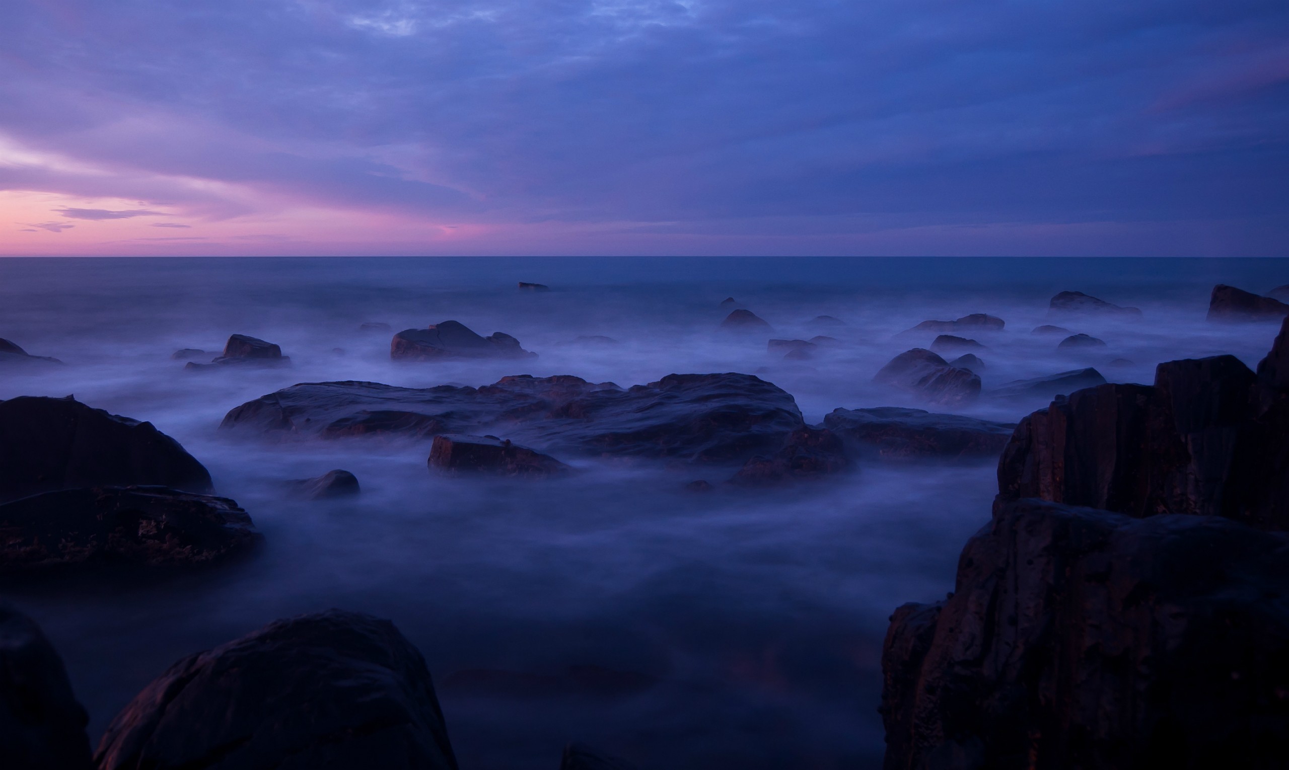 sea, coast, nature, hd, horizon, HD Wallpaper
