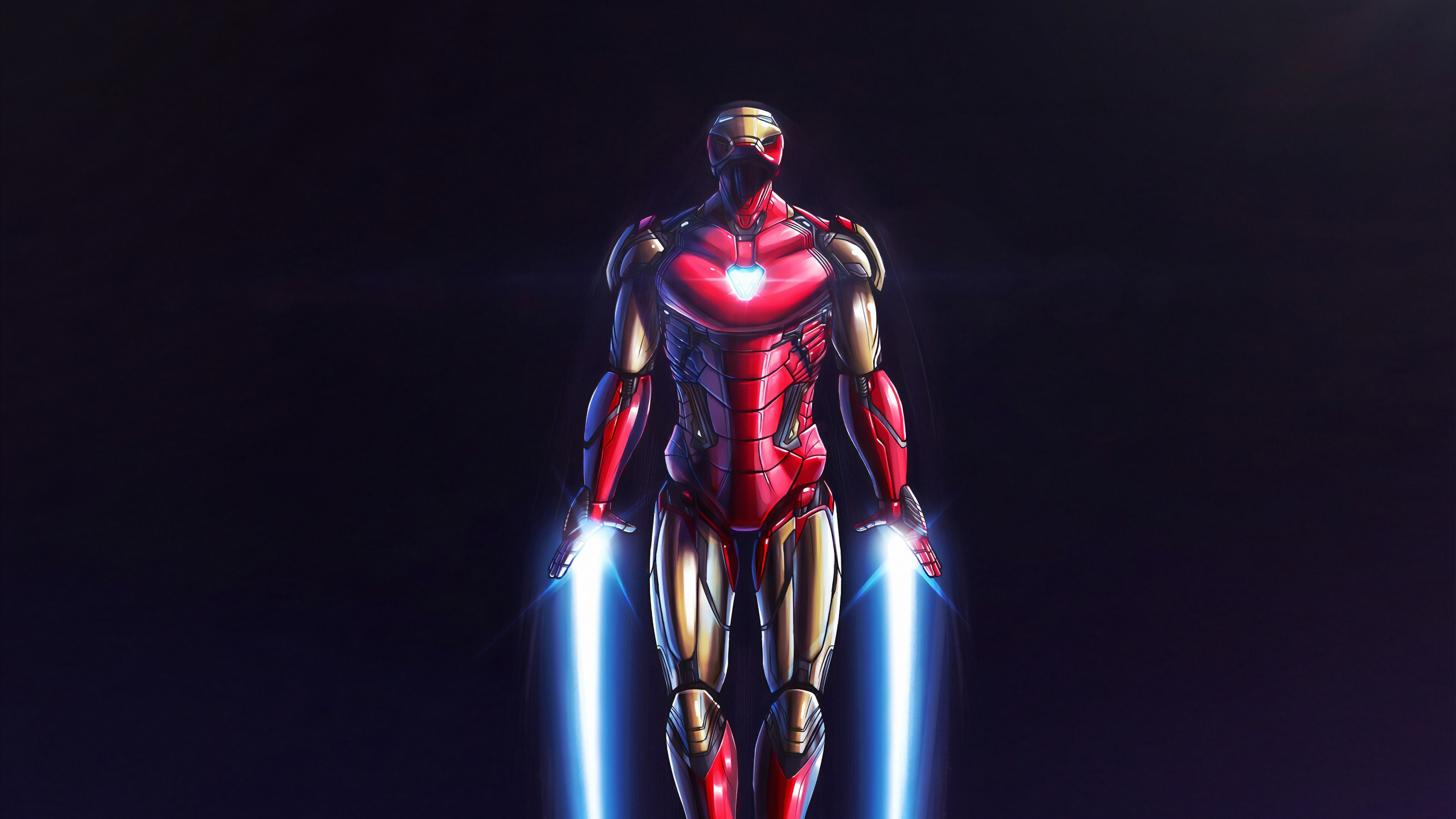 iron man, hd, 4k, superheroes, digital art, artwork, artstation, HD Wallpaper