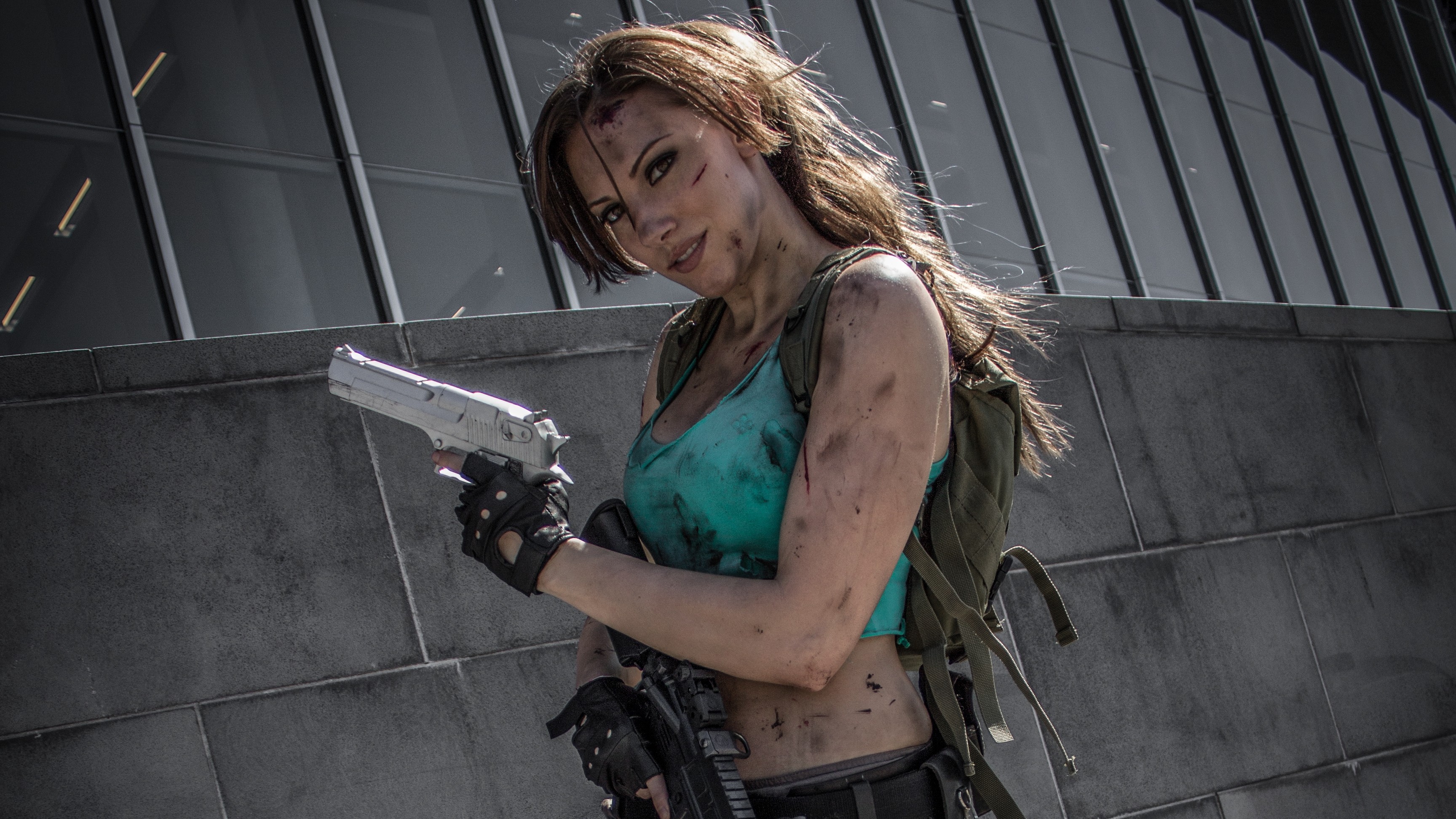lara croft, cosplay, games, hd, 4k, HD Wallpaper