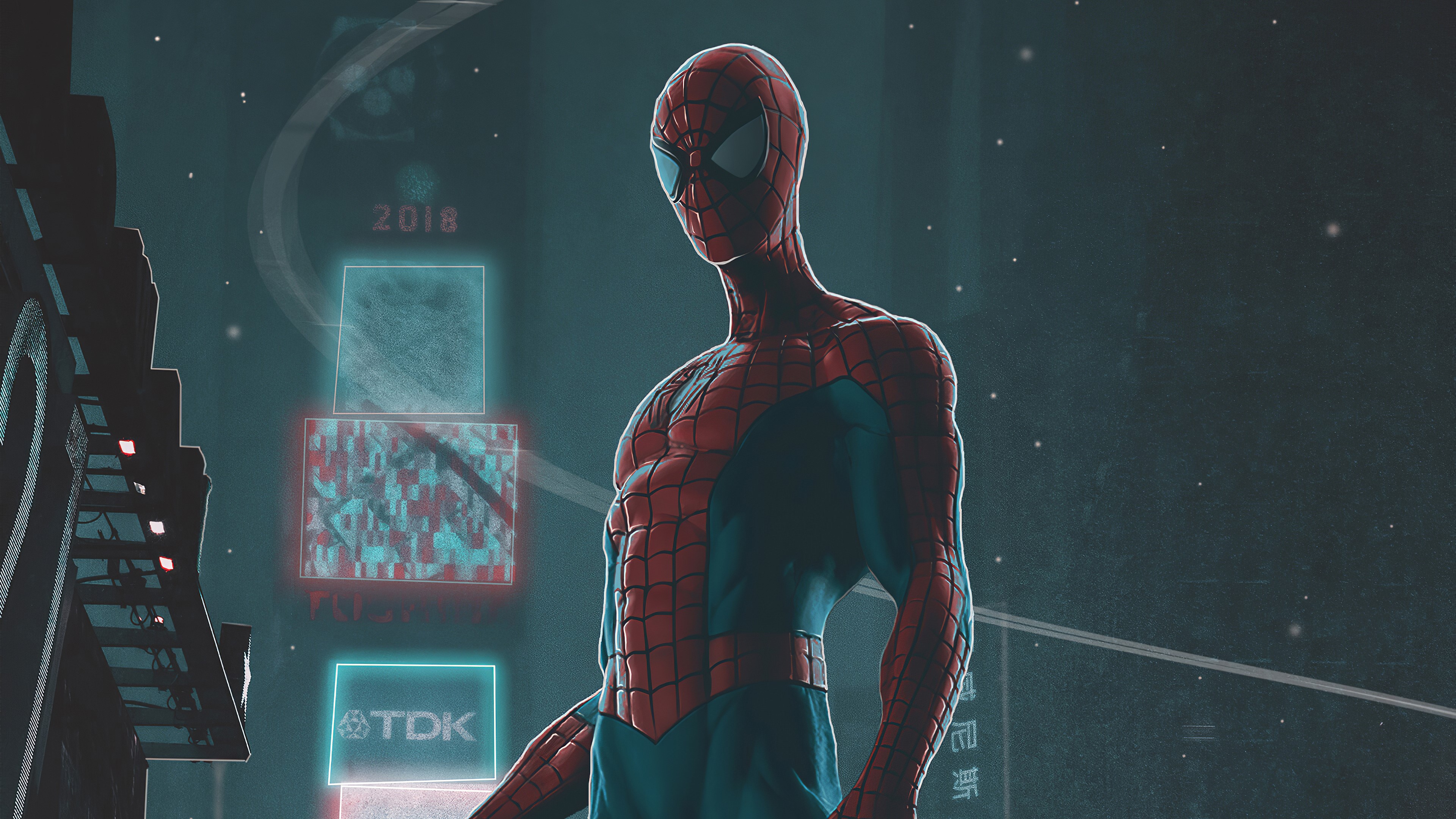 spiderman, superheroes, artist, artwork, digital art, hd, 4k, artstation, HD Wallpaper