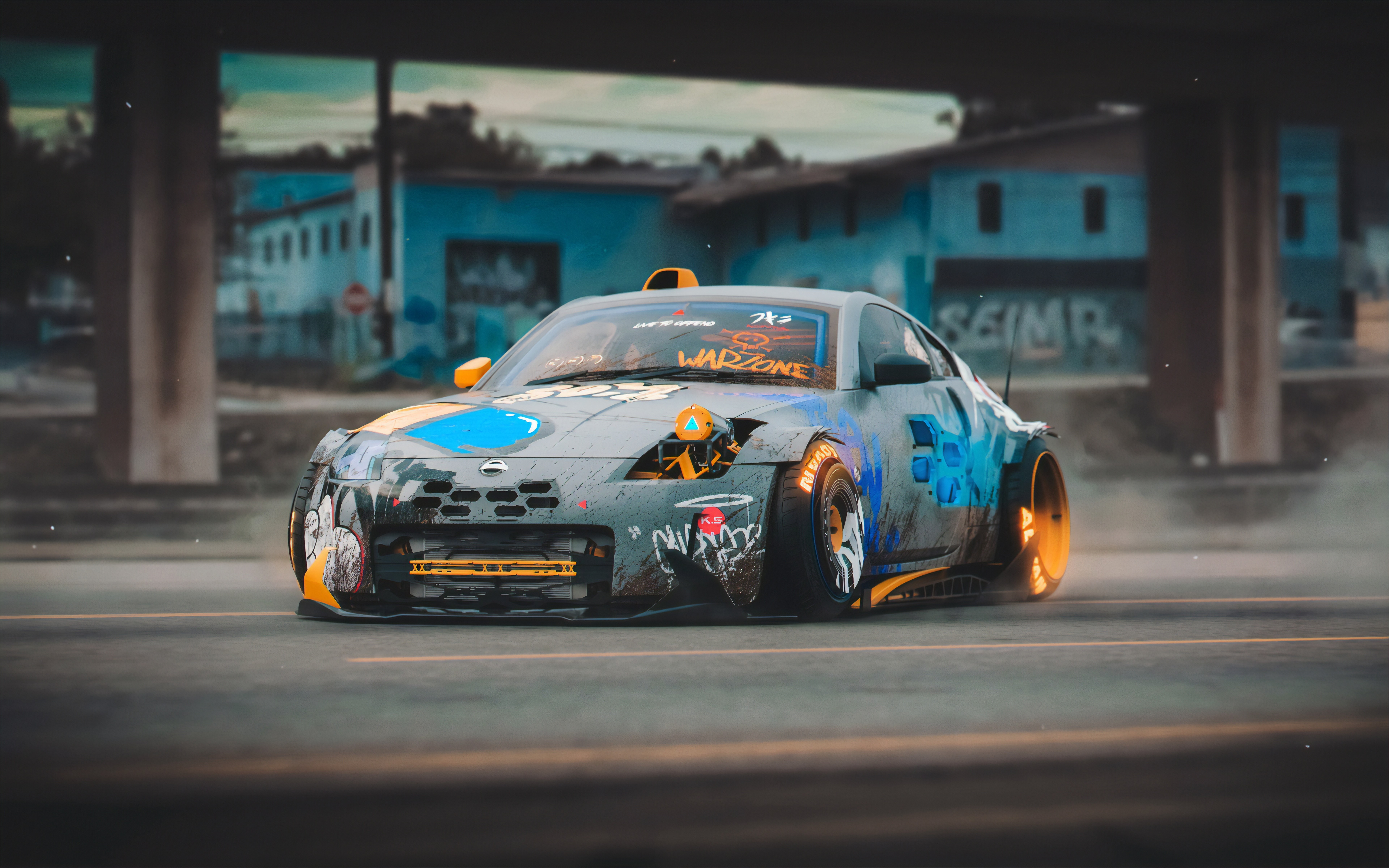 nissan 370z, nissan, cars, hd, 4k, 5k, 8k, artstation, HD Wallpaper