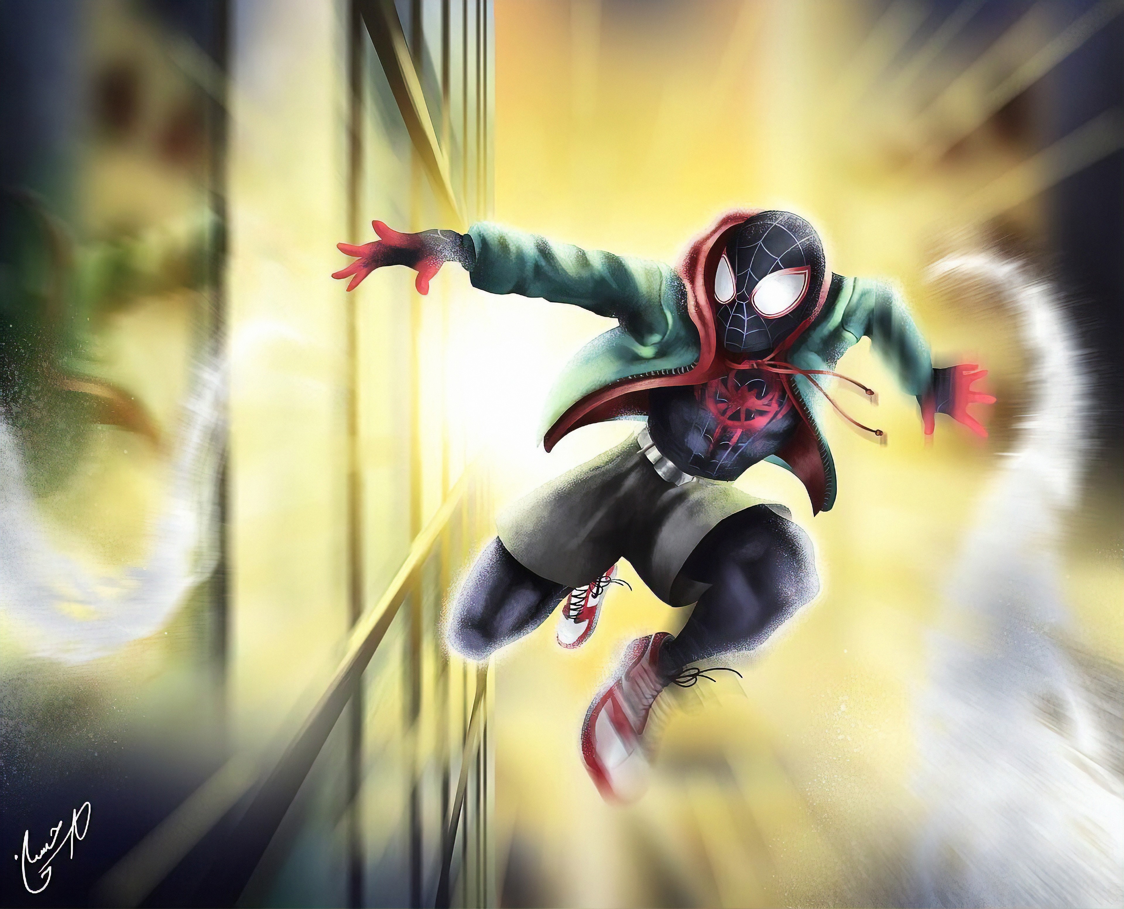 spiderman, hd, 4k, superheroes, artwork, digital art, art, artstation, HD Wallpaper