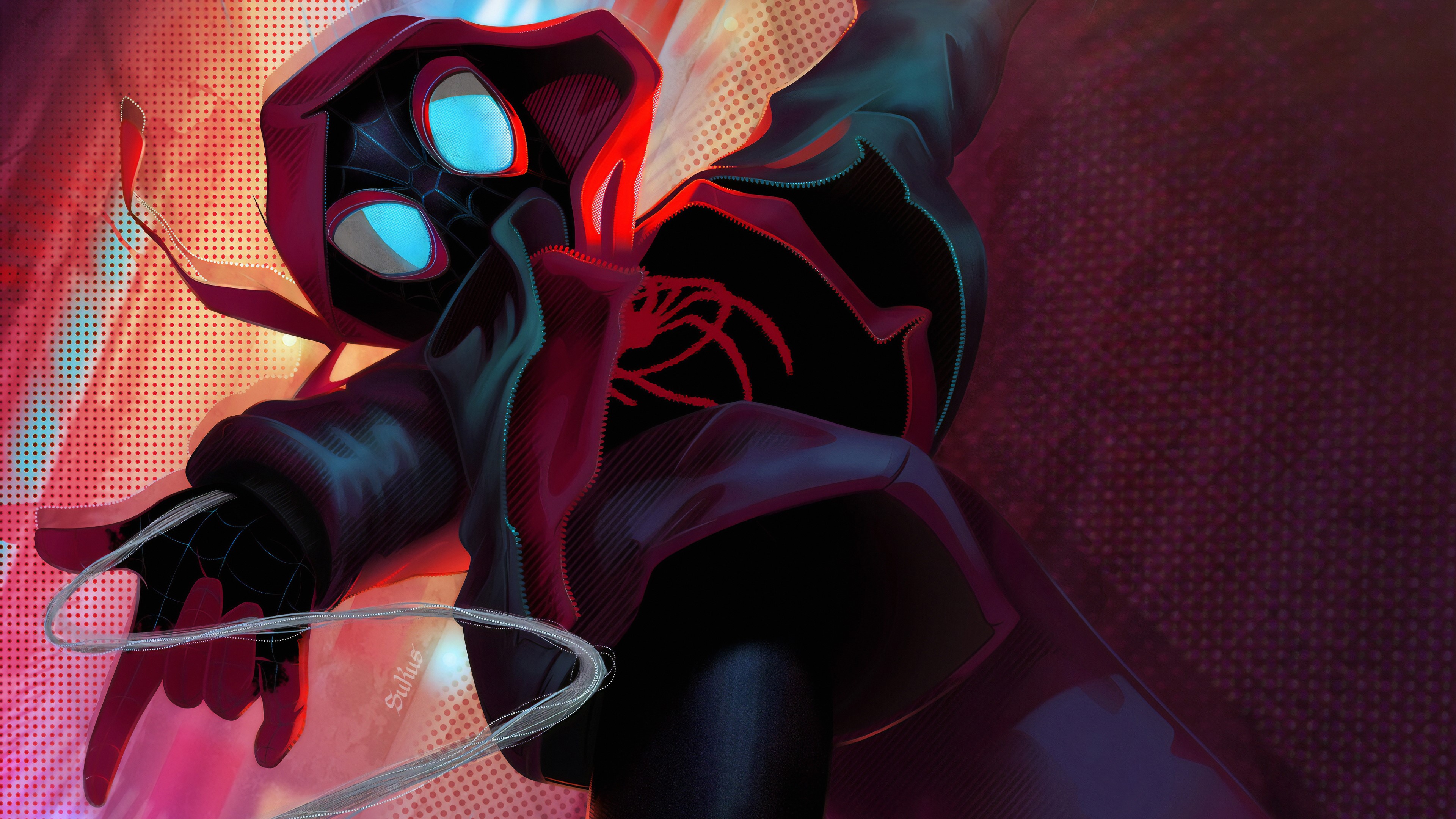 spiderman, hd, 4k, superheroes, artwork, digital art, art, artstation, HD Wallpaper