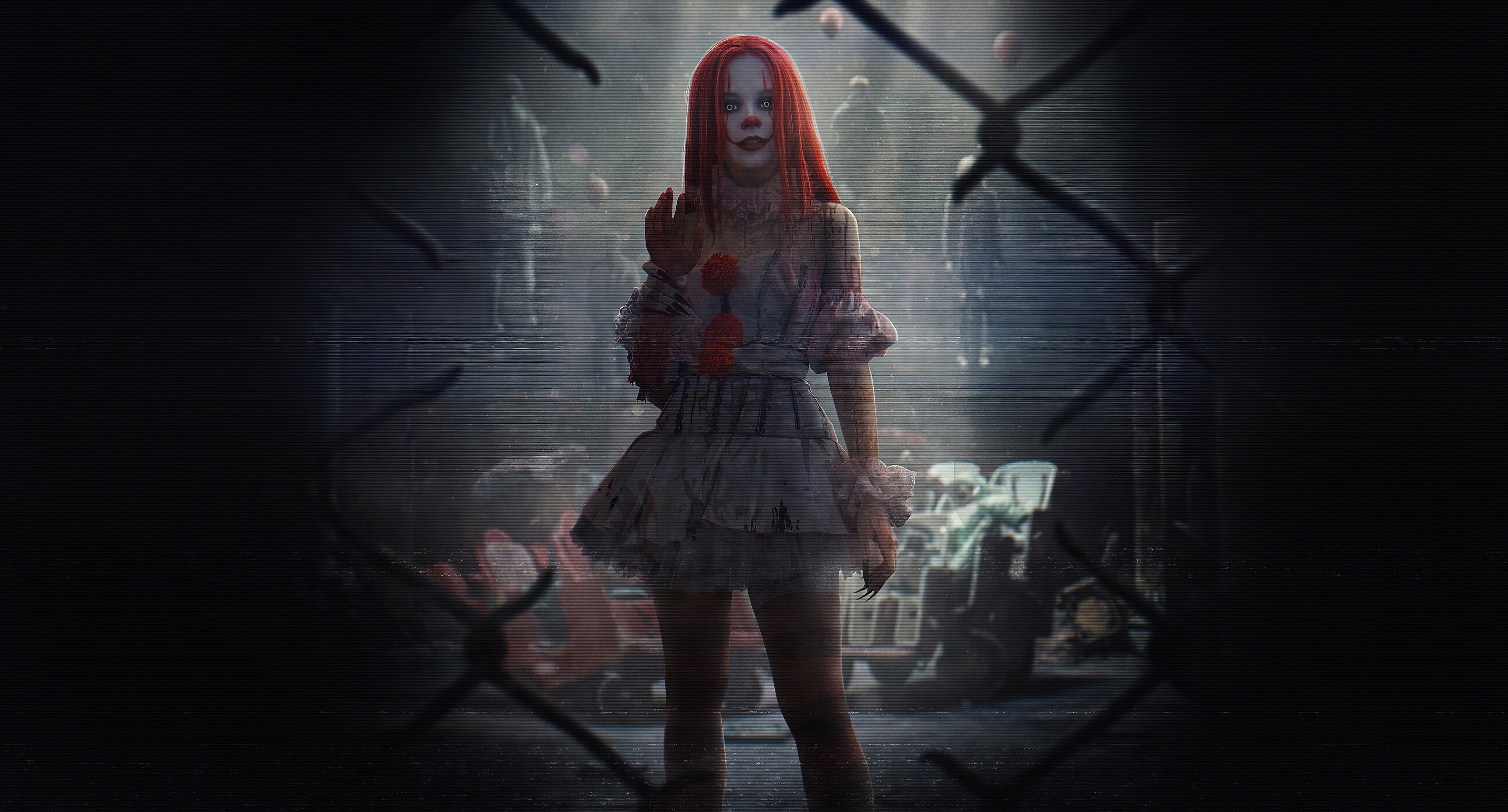 pennywise, it, clown, movies, hd, 4k, HD Wallpaper