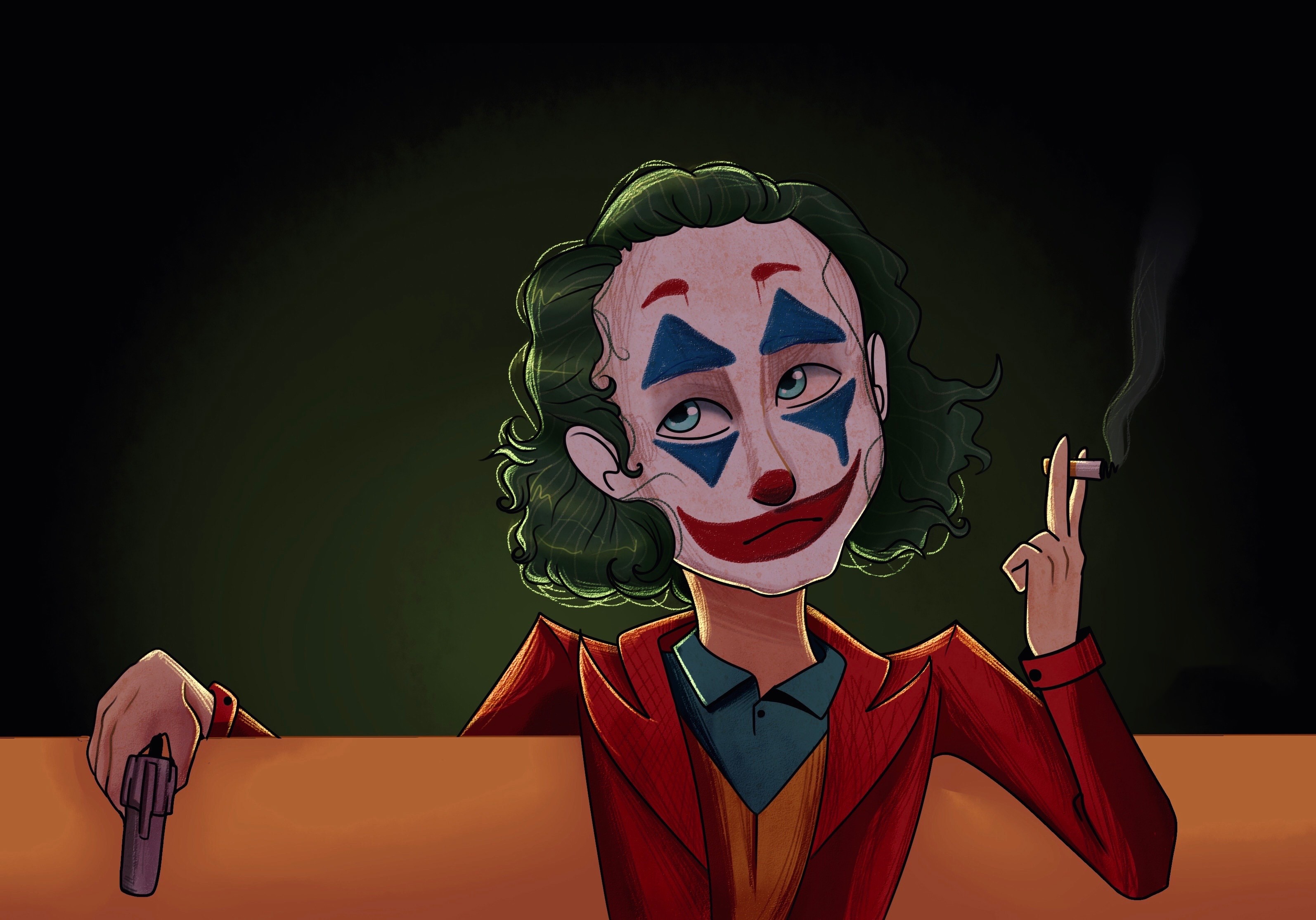 joker movie, joker, hd, superheroes, supervillain, artwork, 4k, HD Wallpaper