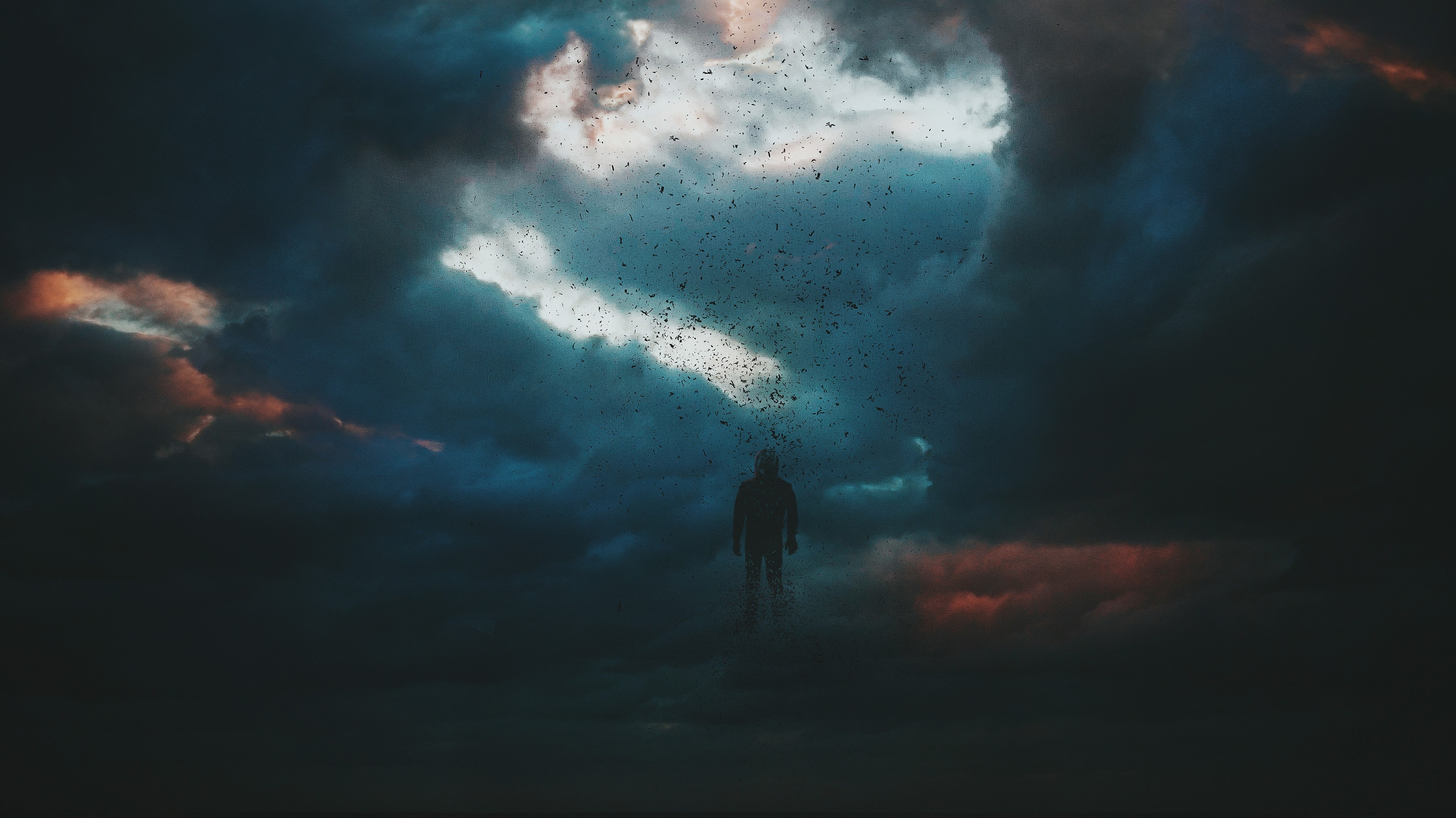 alone, hoodie, photography, hd, 4k, behance, HD Wallpaper