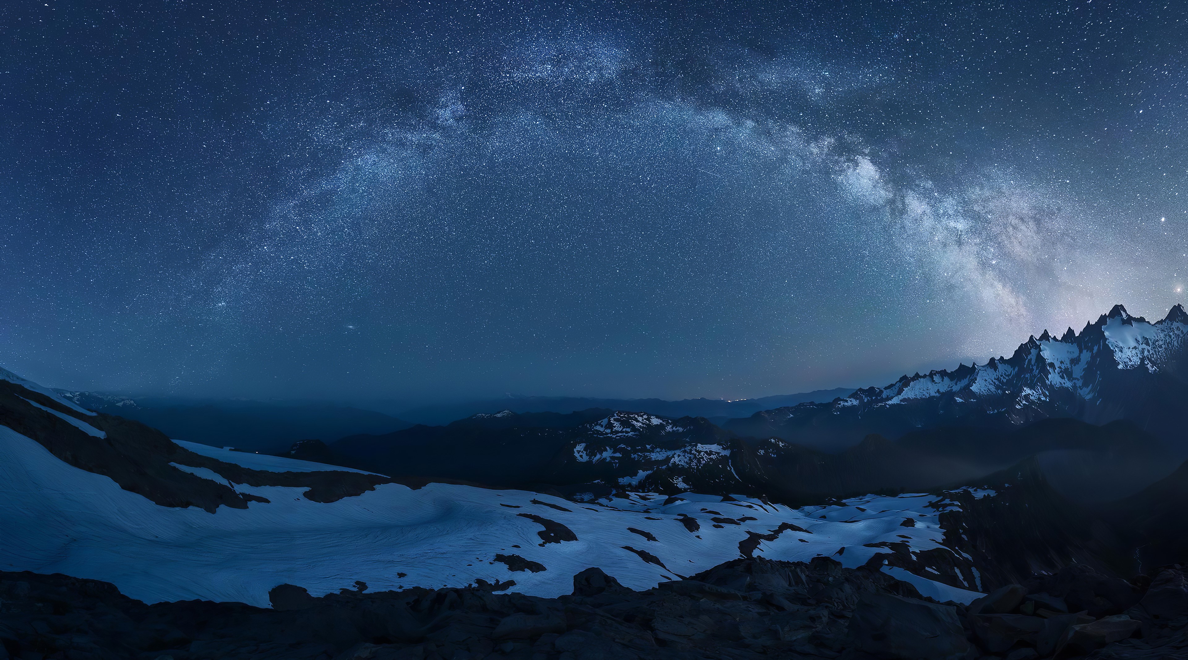 milky way, nature, hd, 4k, sky, HD Wallpaper