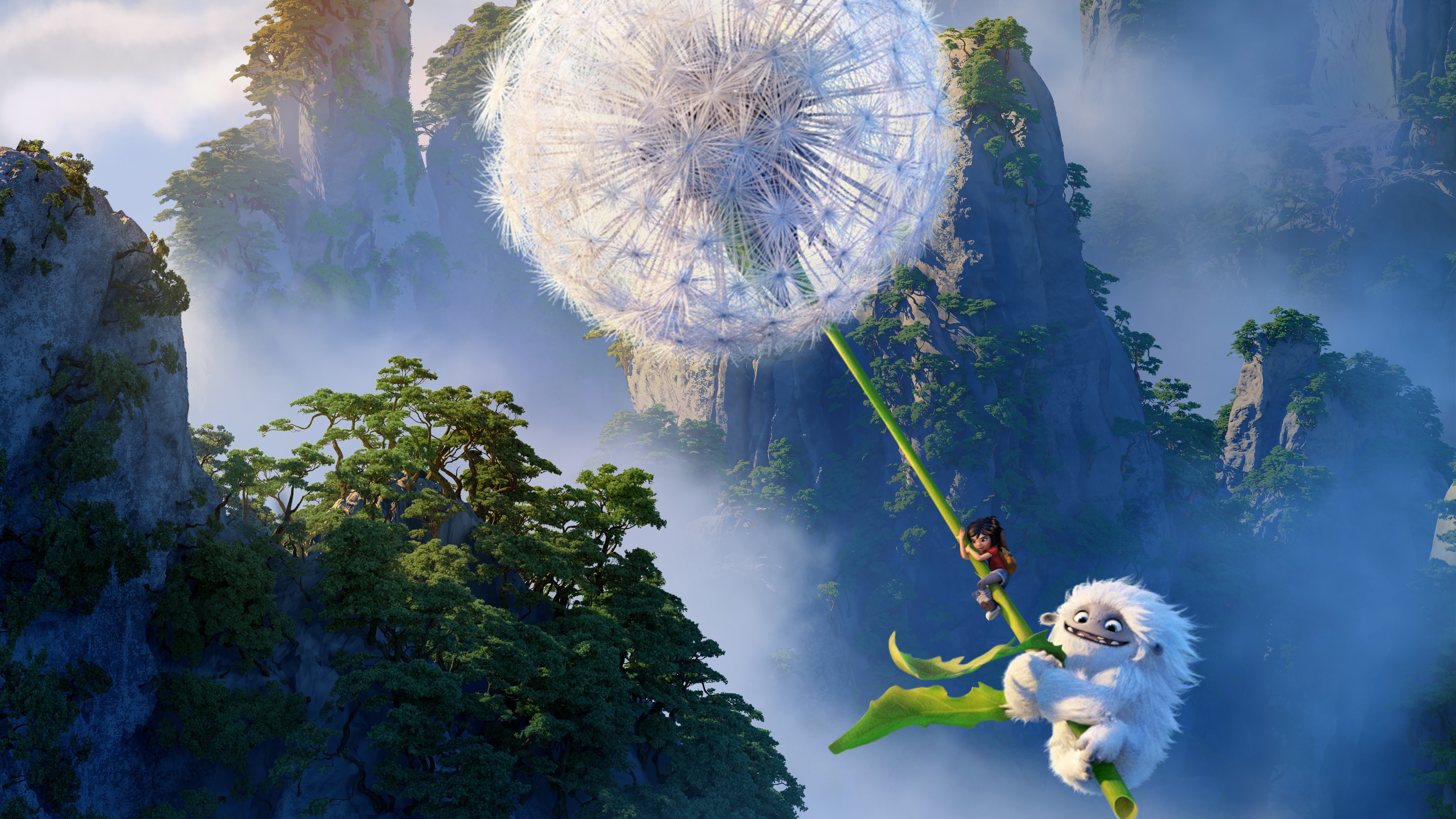 abominable, 2019 movies, animated movies, hd, 4k, HD Wallpaper