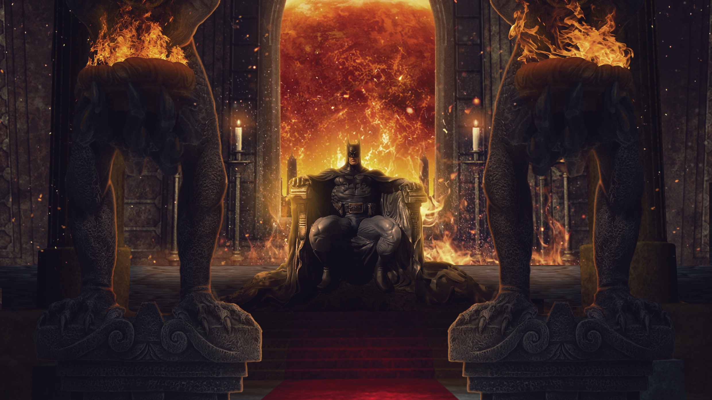 batman, hd, superheroes, digital art, artwork, behance, HD Wallpaper