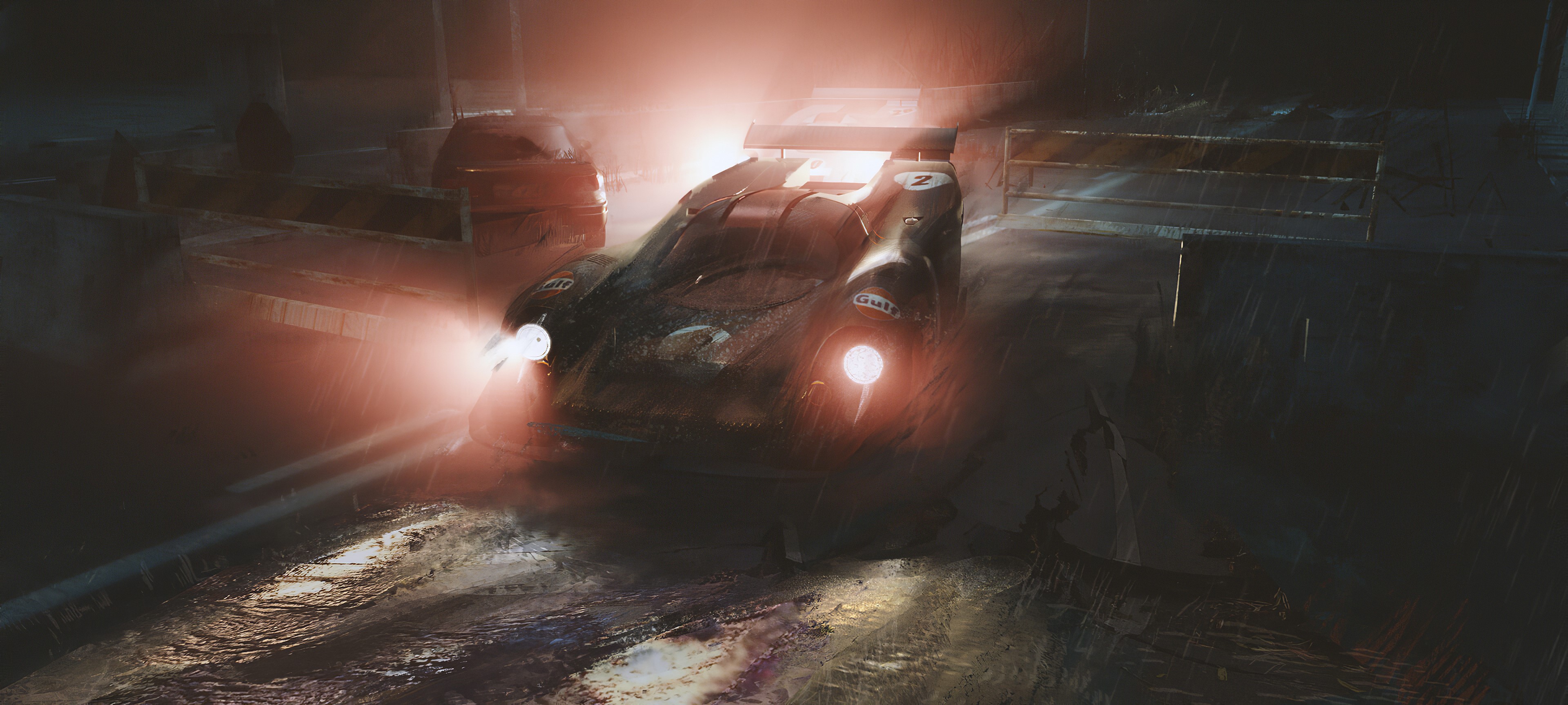 cars, artist, artwork, digital art, hd, 4k, artstation, HD Wallpaper