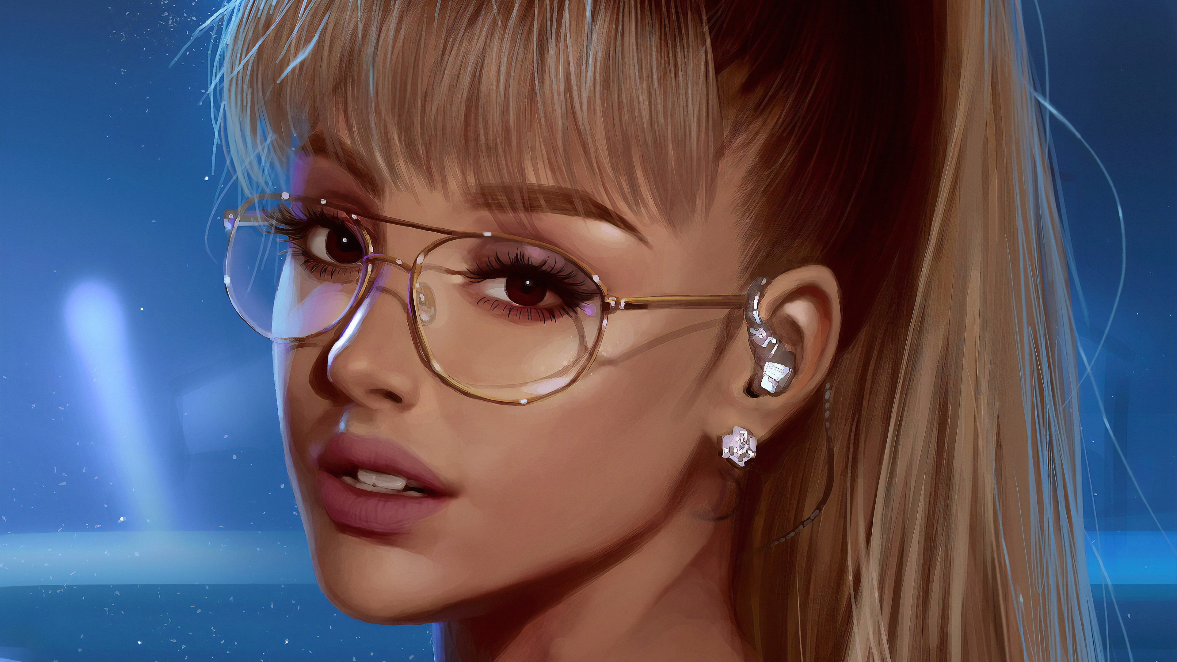 ariana grande, celebrities, music, girls, hd, 4k, artstation, art, HD Wallpaper