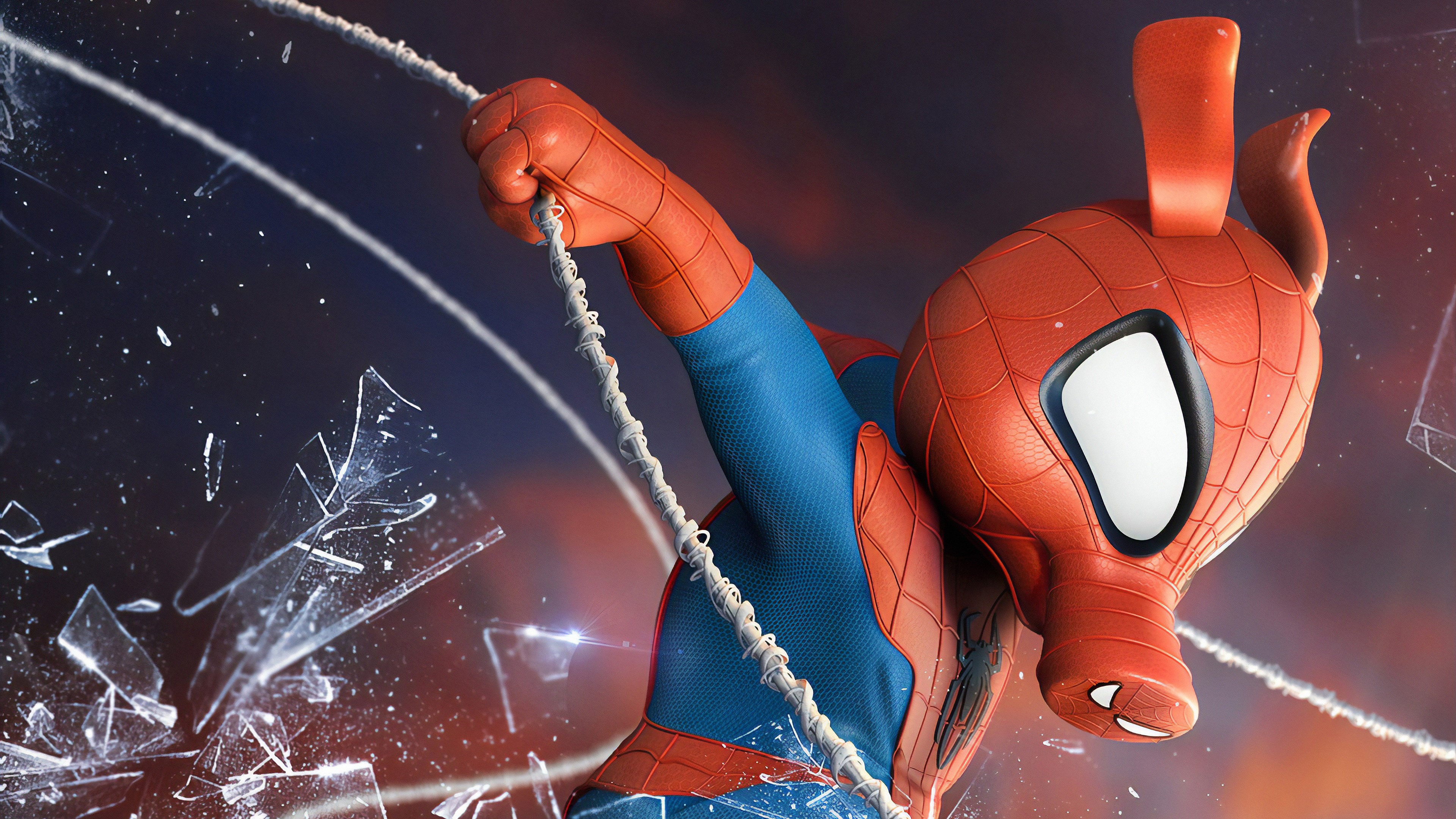 spiderman, hd, 4k, superheroes, artwork, digital art, art, artstation, HD Wallpaper