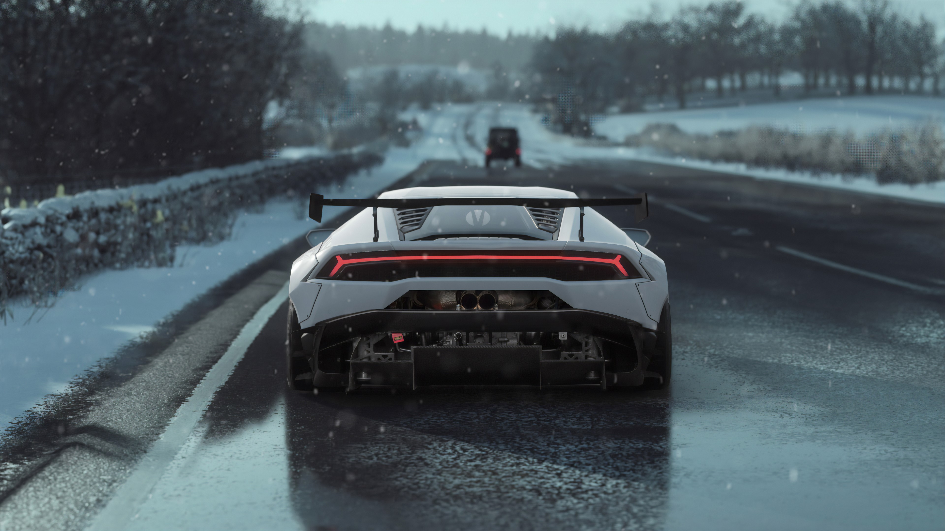 lamborghini huracan, lamborghini, cars, 4k, hd, artist, behance, HD Wallpaper