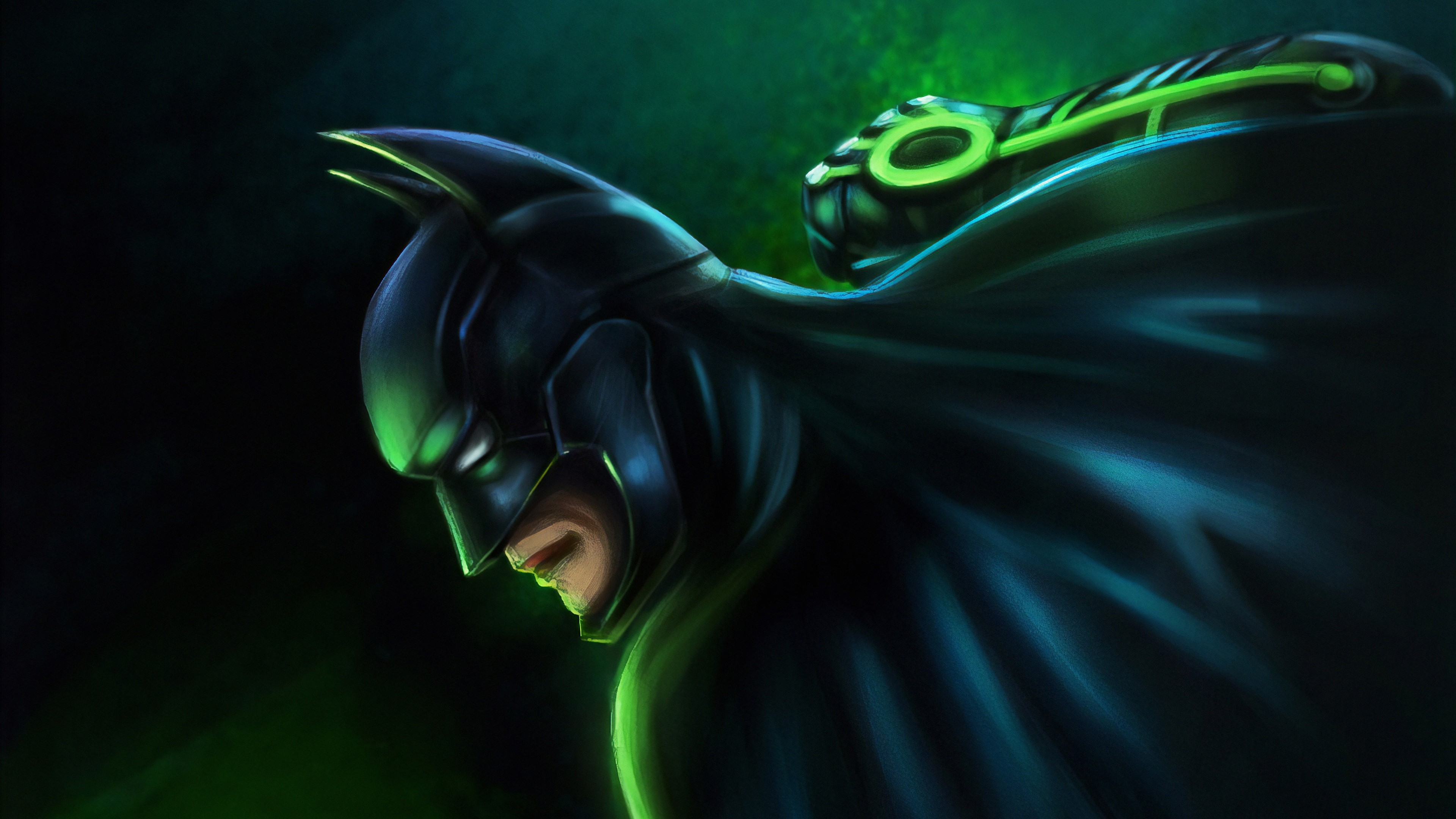 batman, hd, 4k, superheroes, artwork, digital art, artstation, HD Wallpaper