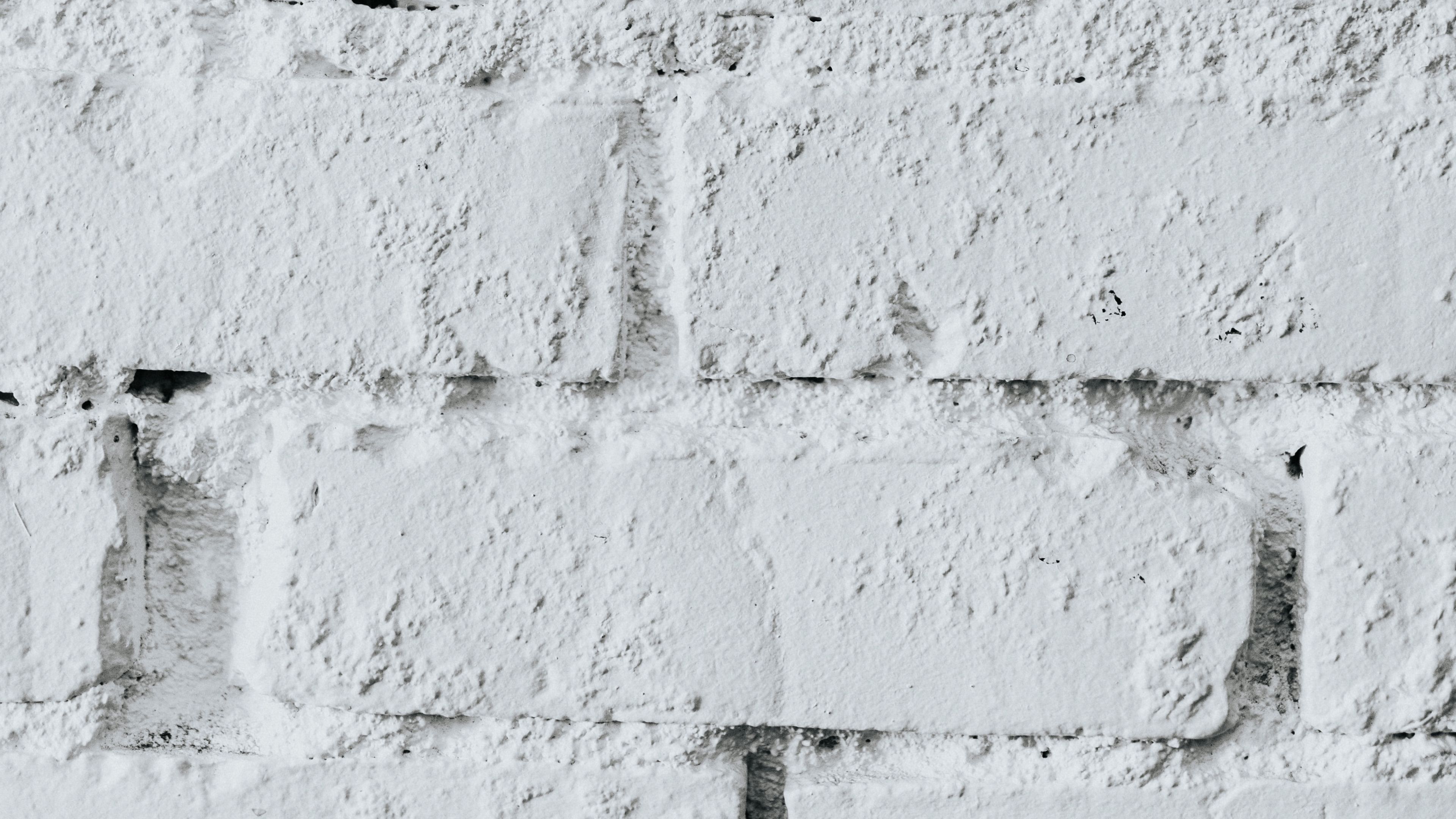 wall, texture, brick, white, 4k, HD Wallpaper