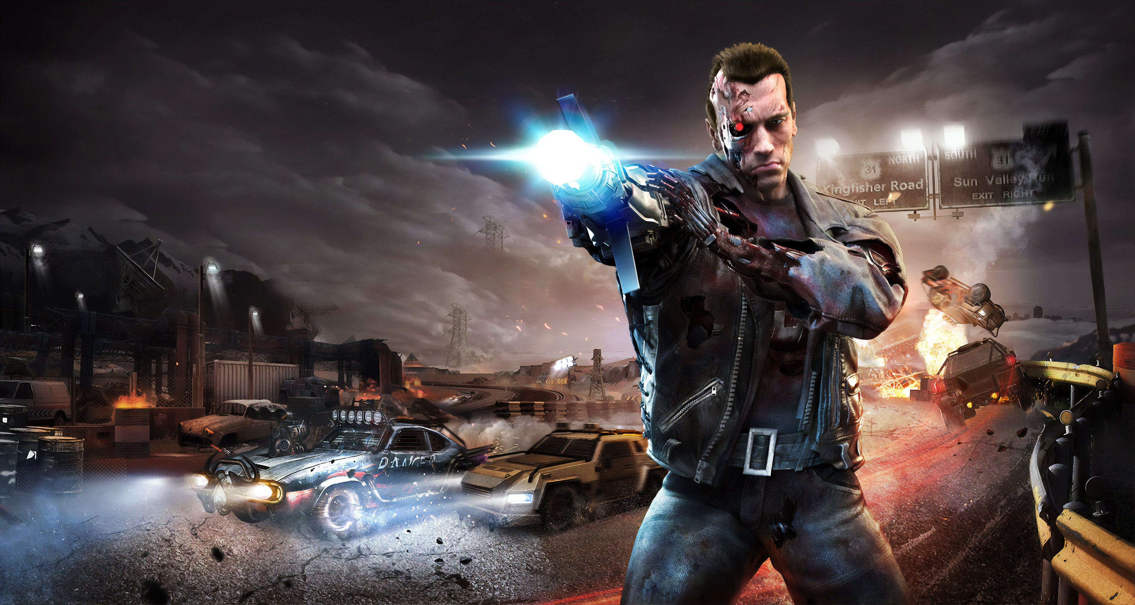 terminator, artist, artwork, digital art, hd, 4k, HD Wallpaper
