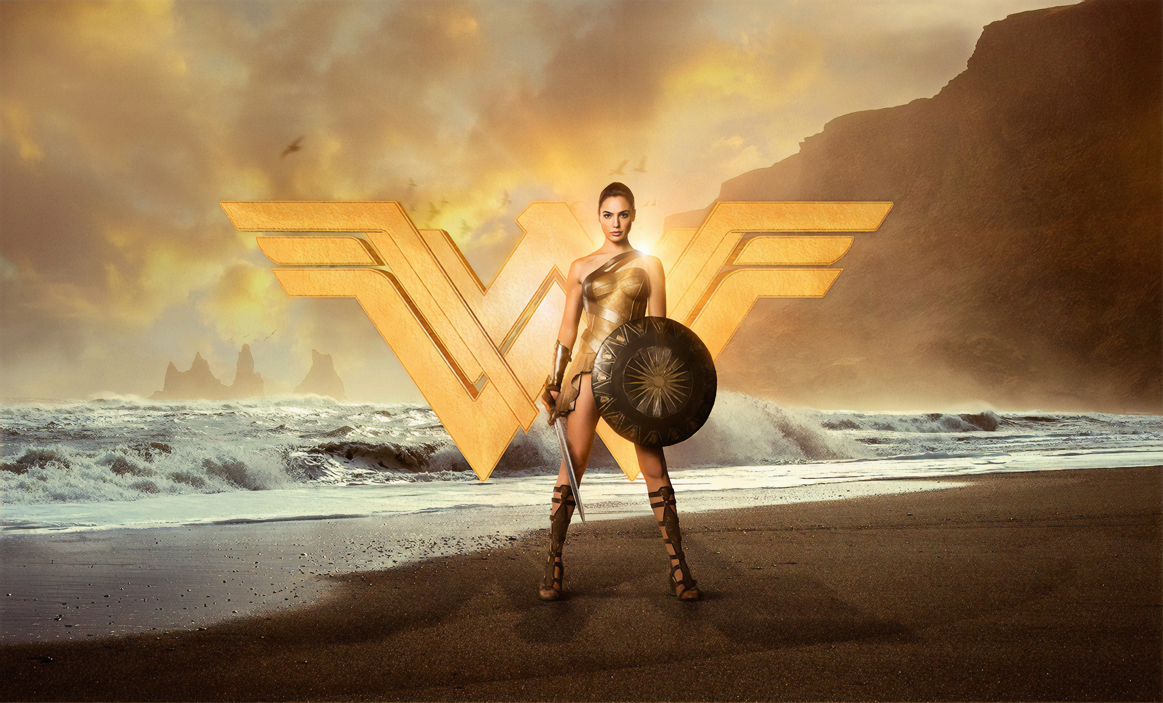 wonder woman, hd, 4k, superheroes, artist, artwork, behance, HD Wallpaper