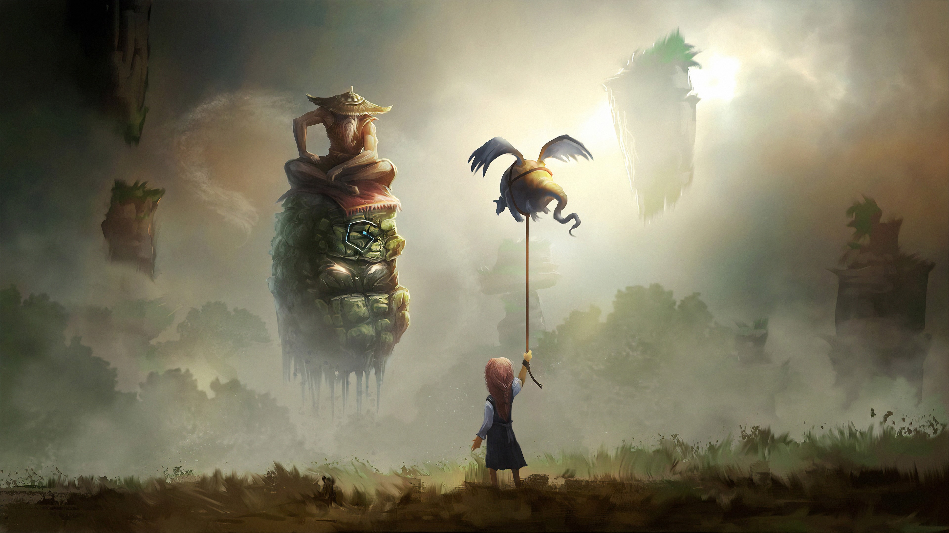dragon, artist, artwork, digital art, hd, 4k, deviantart, HD Wallpaper